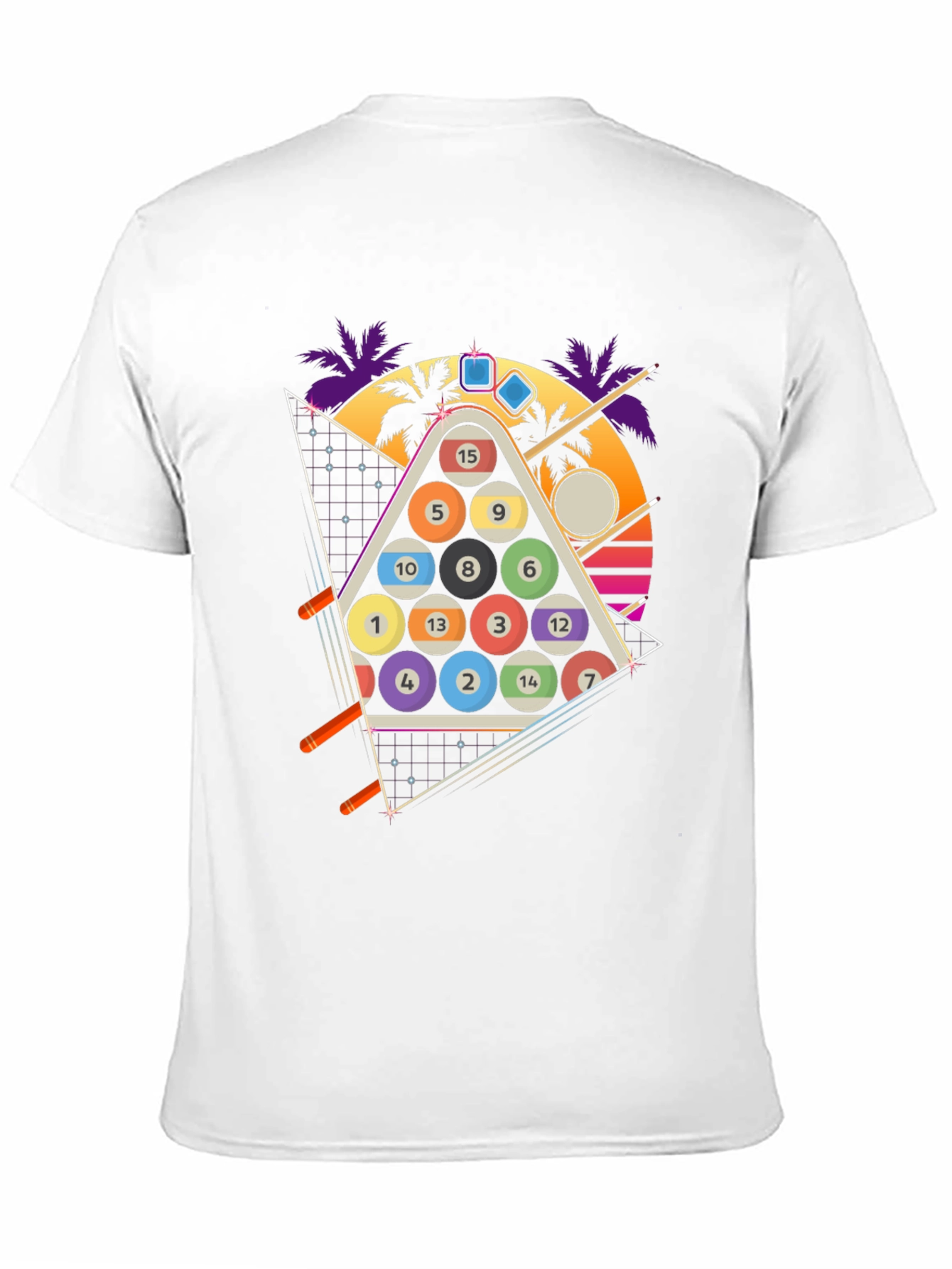 Retro Billiards T-Shirt - 11