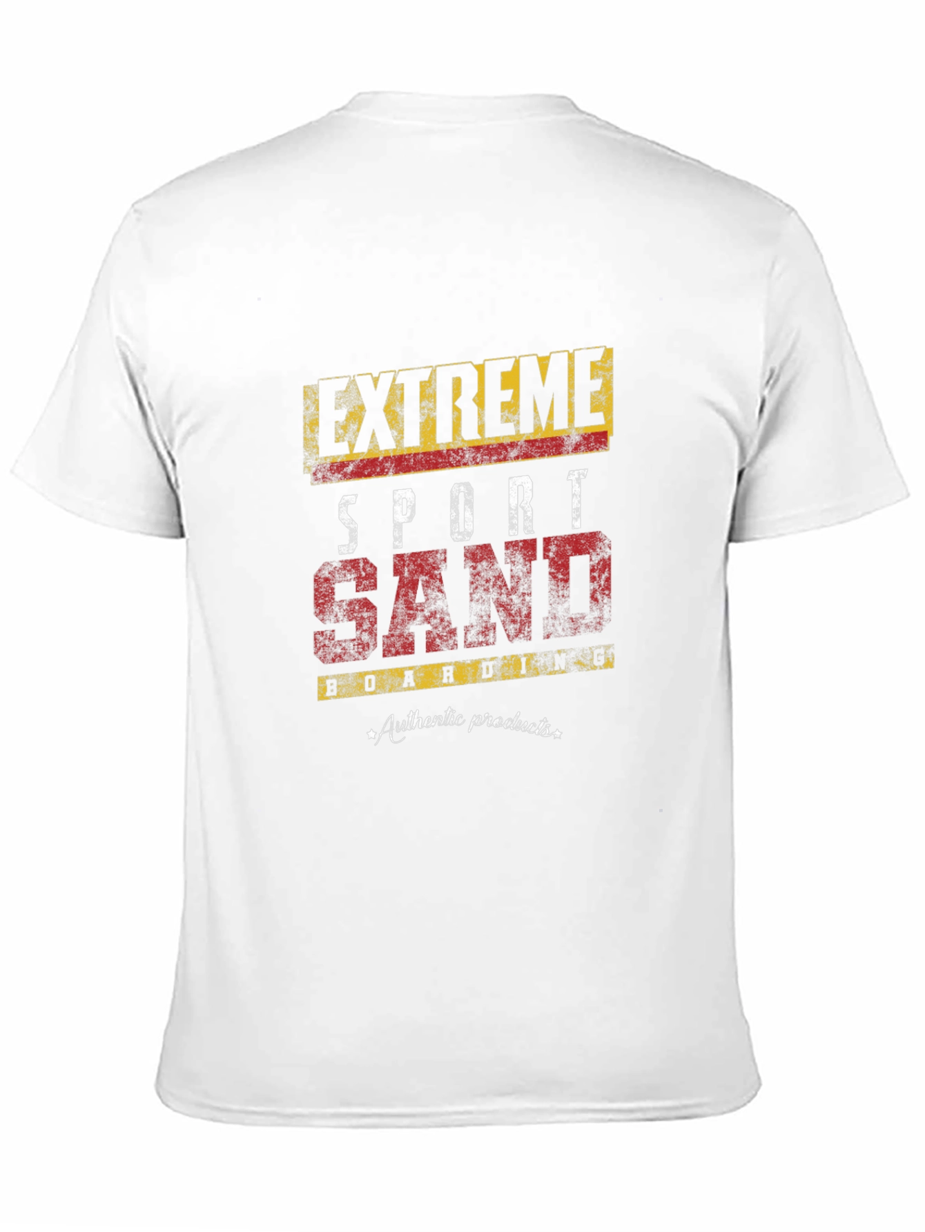 Black Extreme Sport Sand Boarding Graphic T-Shirt view 11