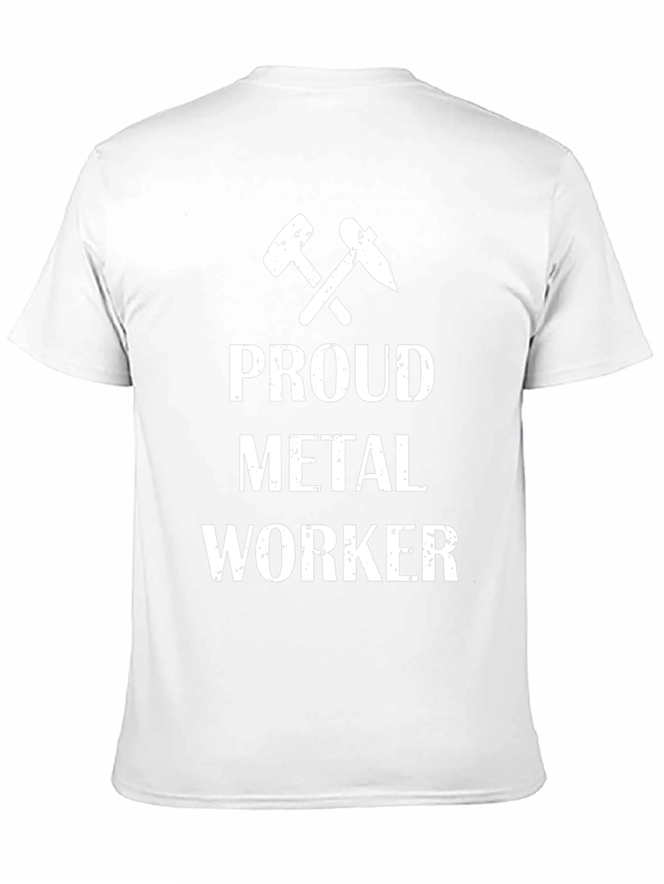 Black Proud Metal Worker Graphic T-Shirt view 11