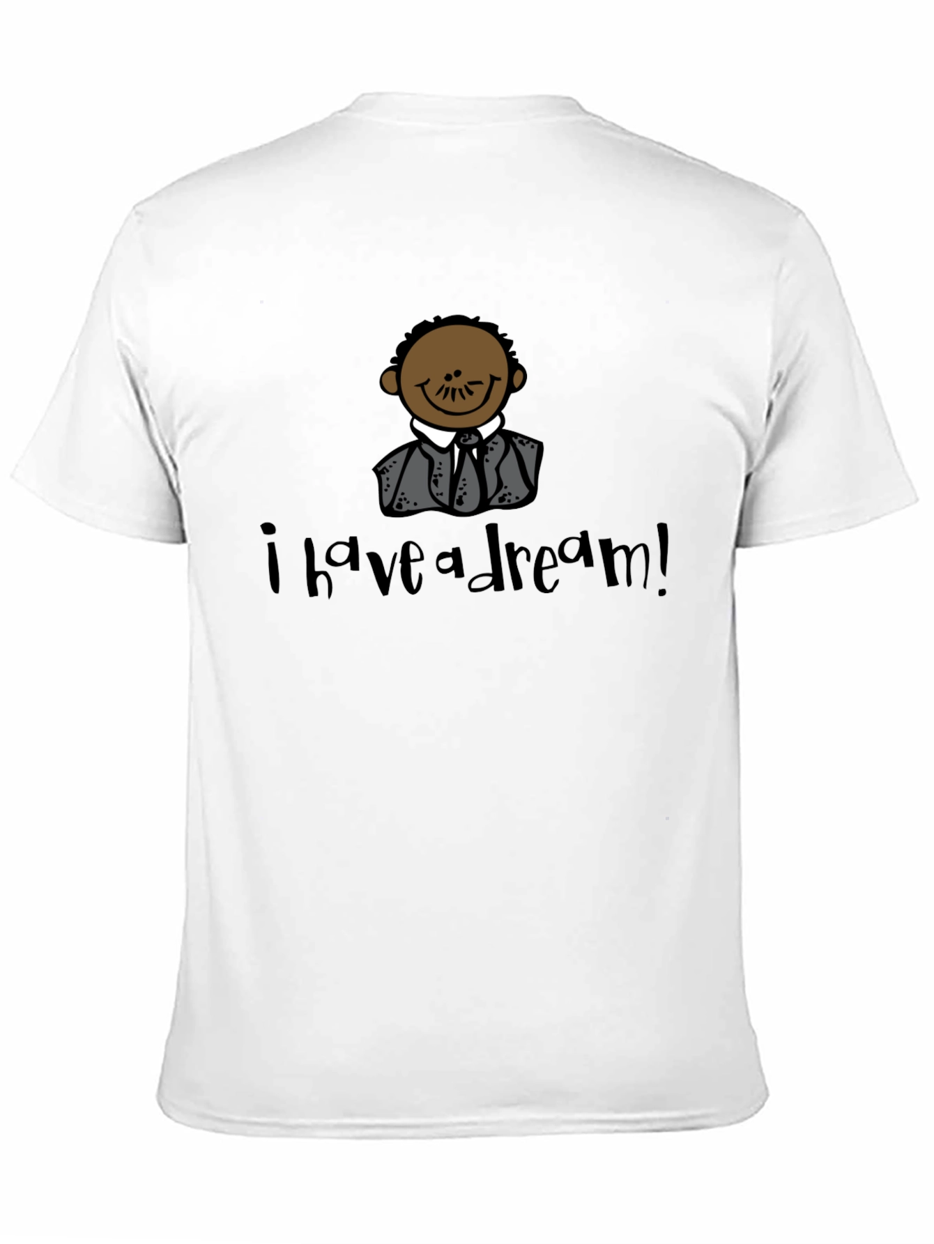 Black I Have a Dream T-Shirt view 11