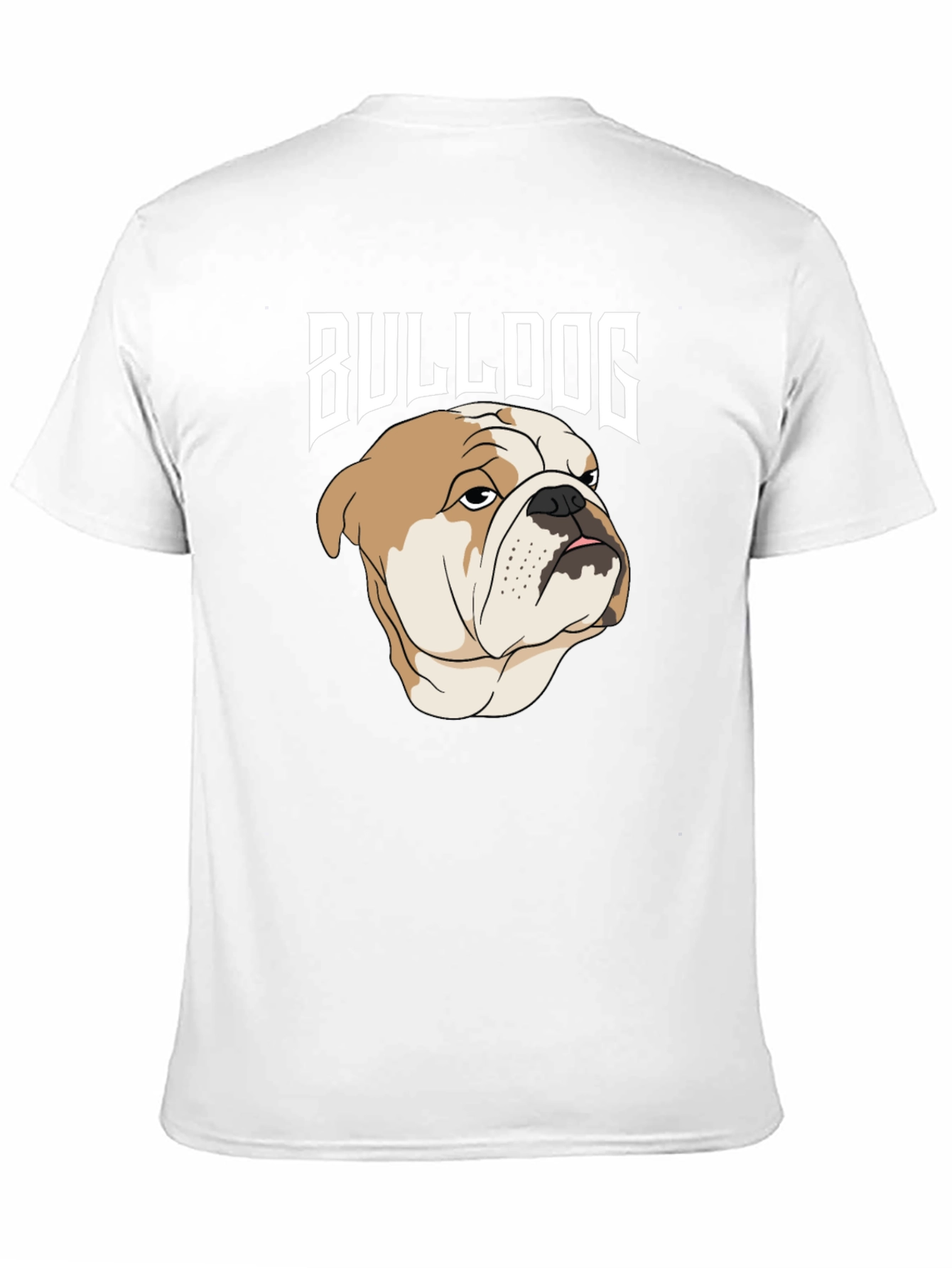 Black Bulldog Graphic Tee - Men's Black T-Shirt view 11