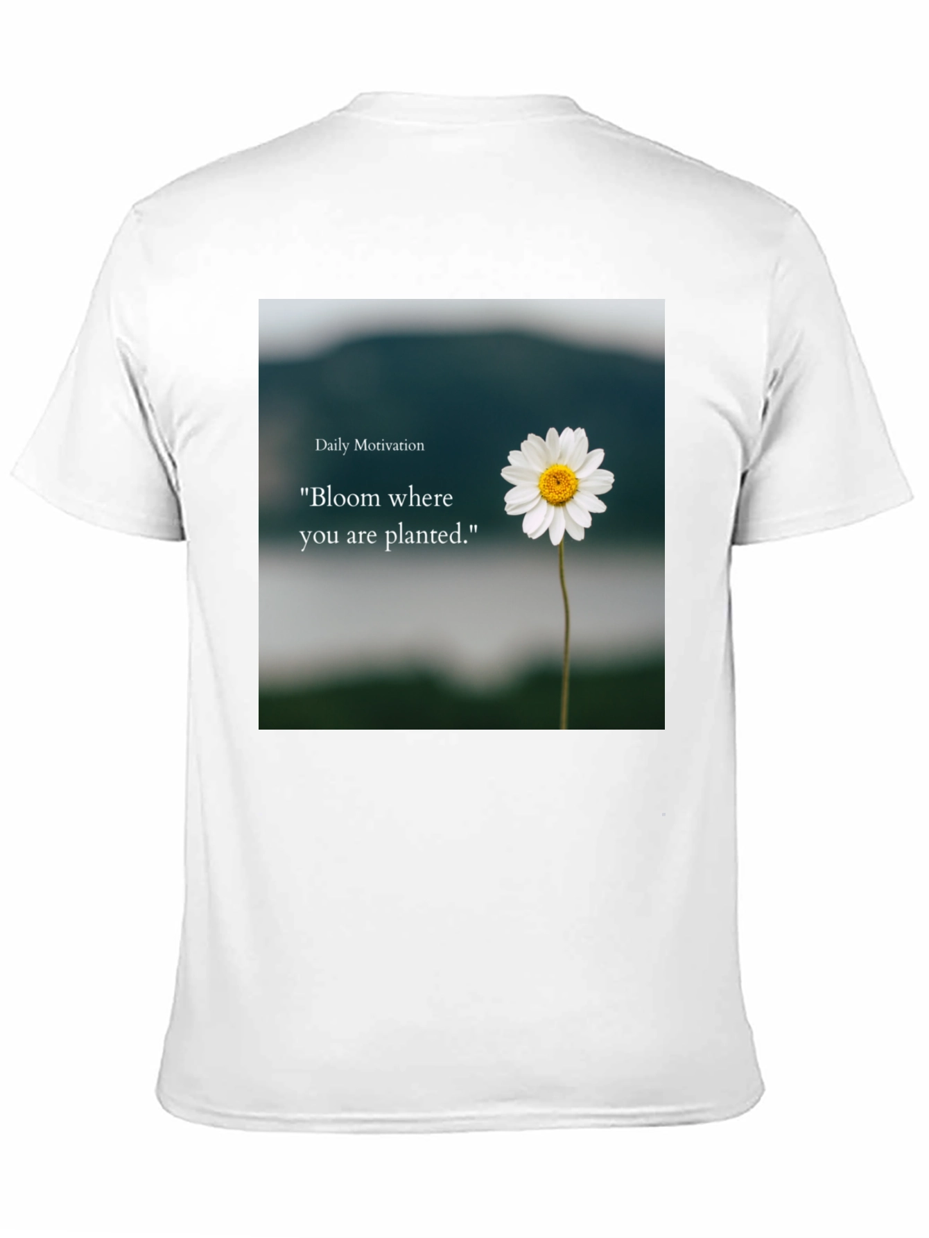 Black Motivational Bloom Where You Are Planted Black T-Shirt view 11
