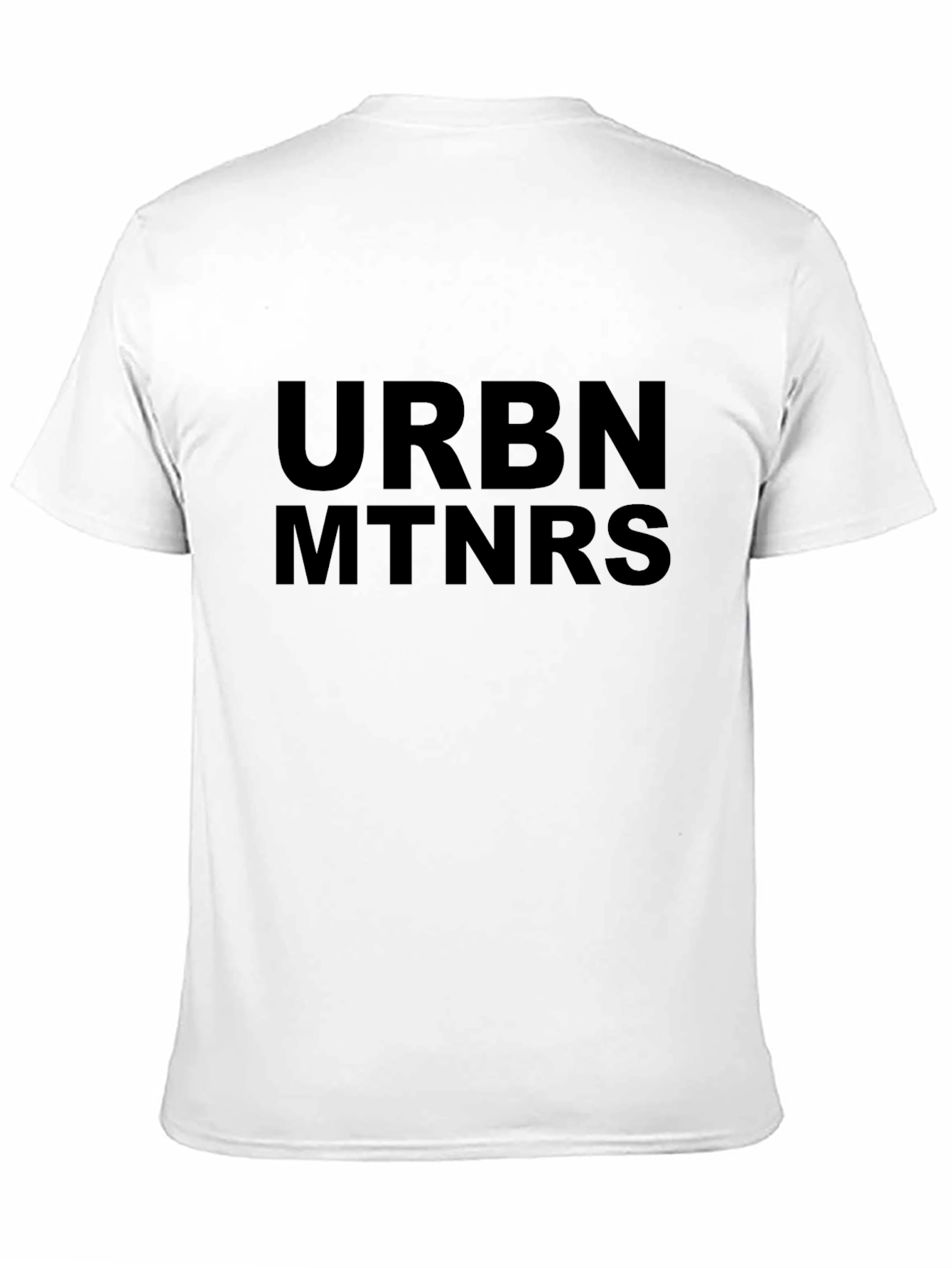 Black URBN MTNRS Black T-Shirt view 11