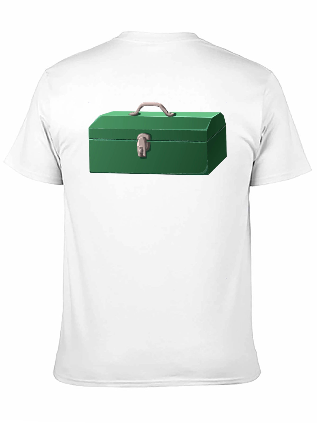 Black Toolbox T-Shirt: Cartoon Graphic Tee view 11