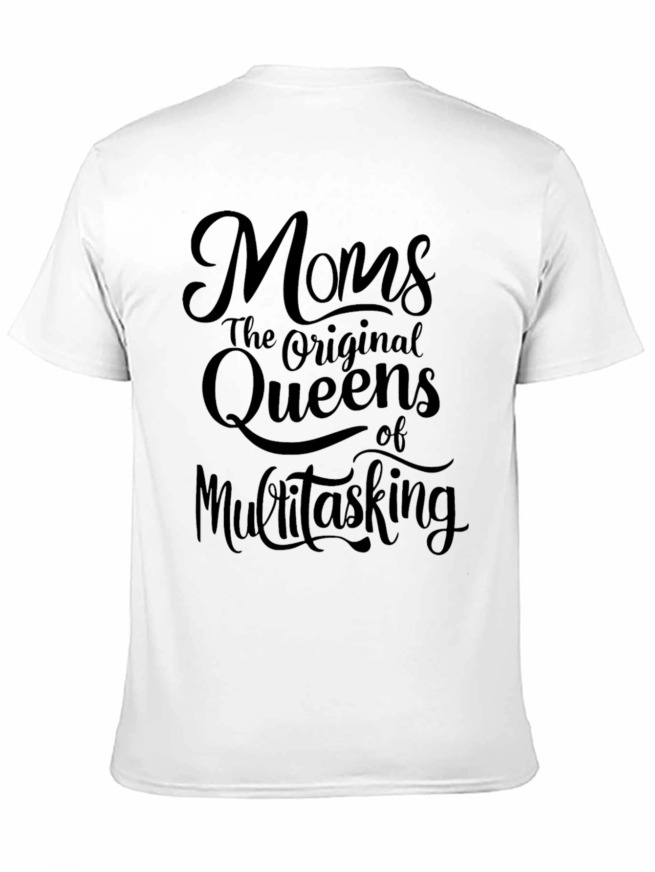 Black Moms the Original Queens of Multitasking T-Shirt view 11
