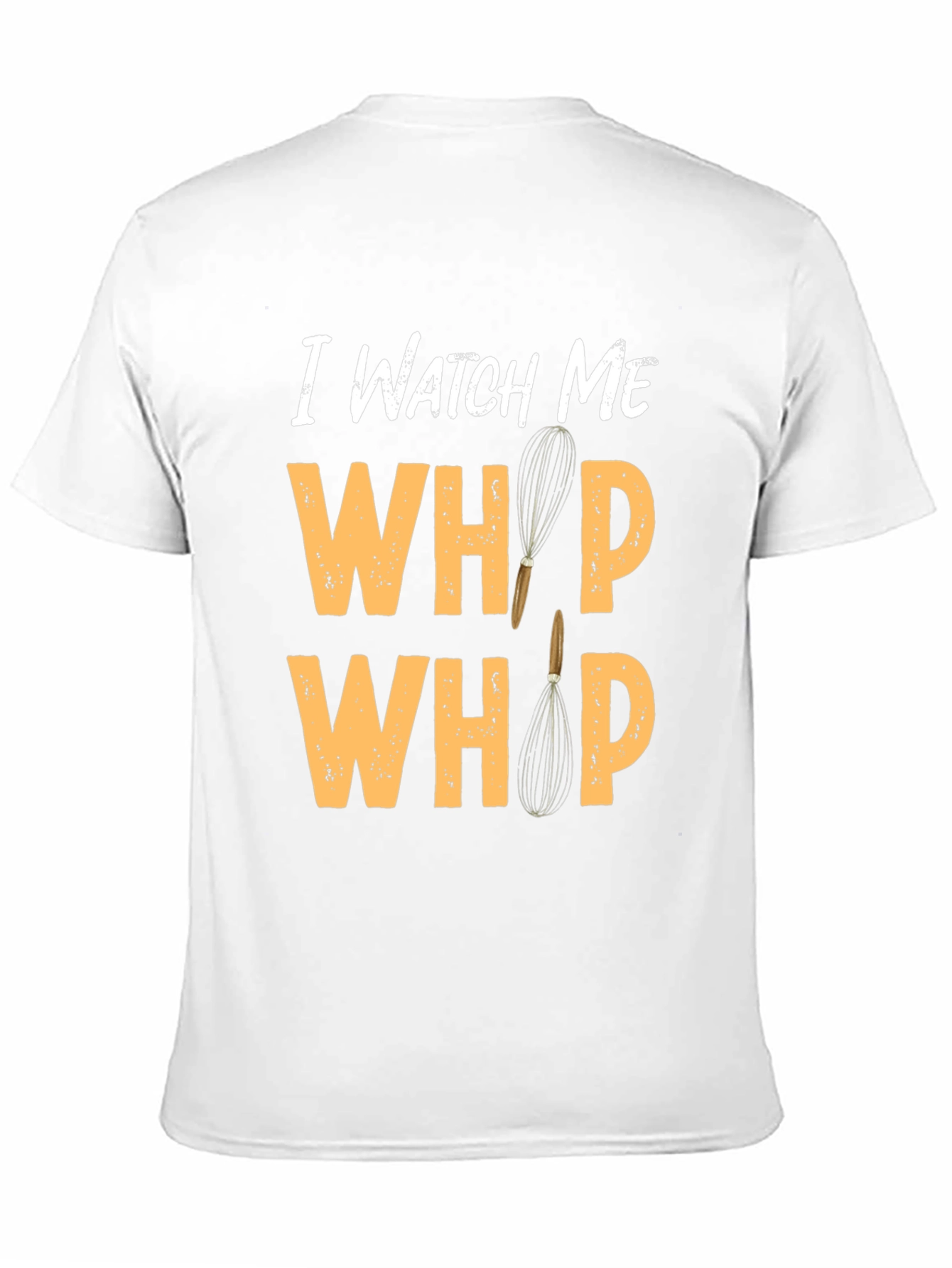 Black Watch Me Whip Novelty Black T-Shirt view 11