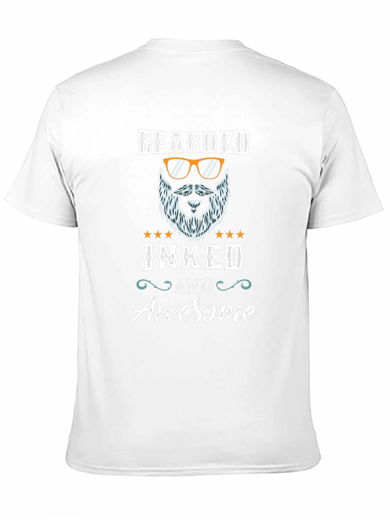 Bearded Inked Awesome Graphic Tee - 11