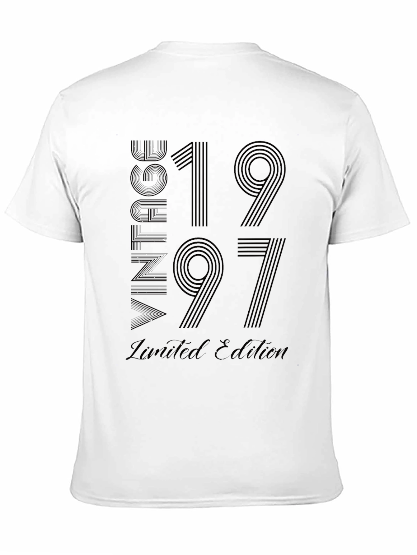 Black Vintage 1997 Limited Edition Black T-Shirt view 11