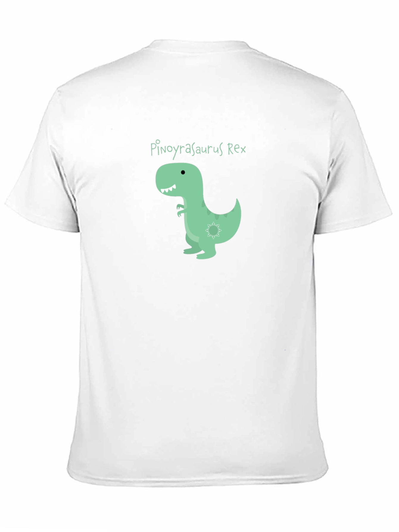 Black Pinoyrasaurus Rex T-Shirt - Black view 11