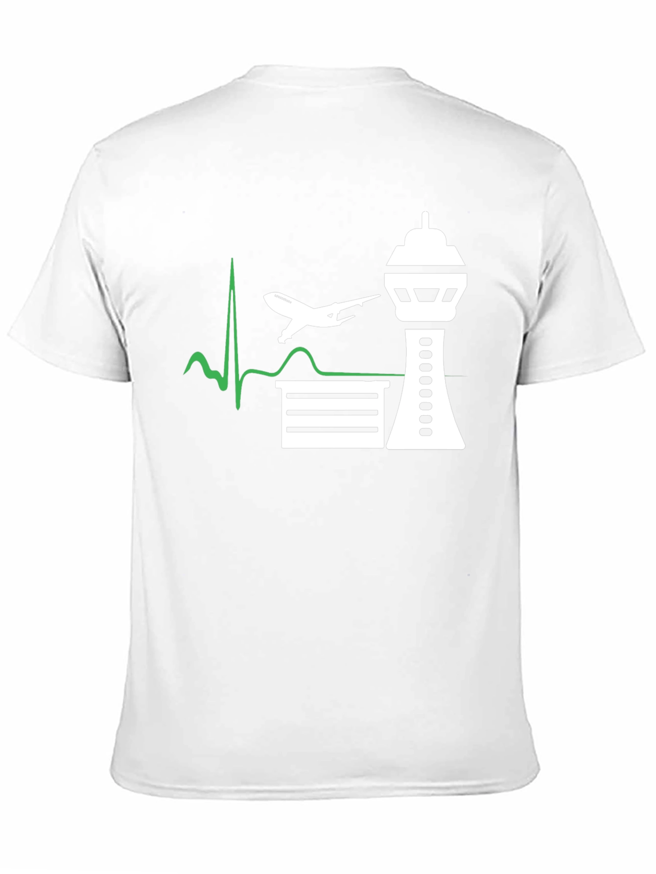 Black Airport Love T-Shirt, Pilot Aviation Tee view 11