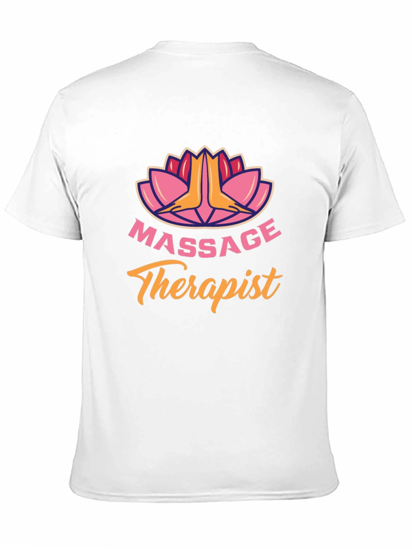 Black Massage Therapist Black T-Shirt Relaxing Spa Gift Idea view 11