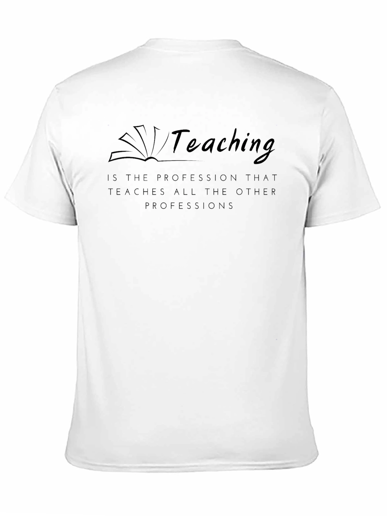 Black Teaching is the Profession T-Shirt view 11