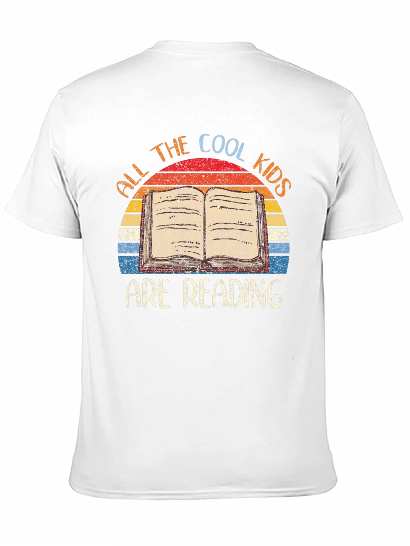 Black Cool Kids Reading T-Shirt view 11