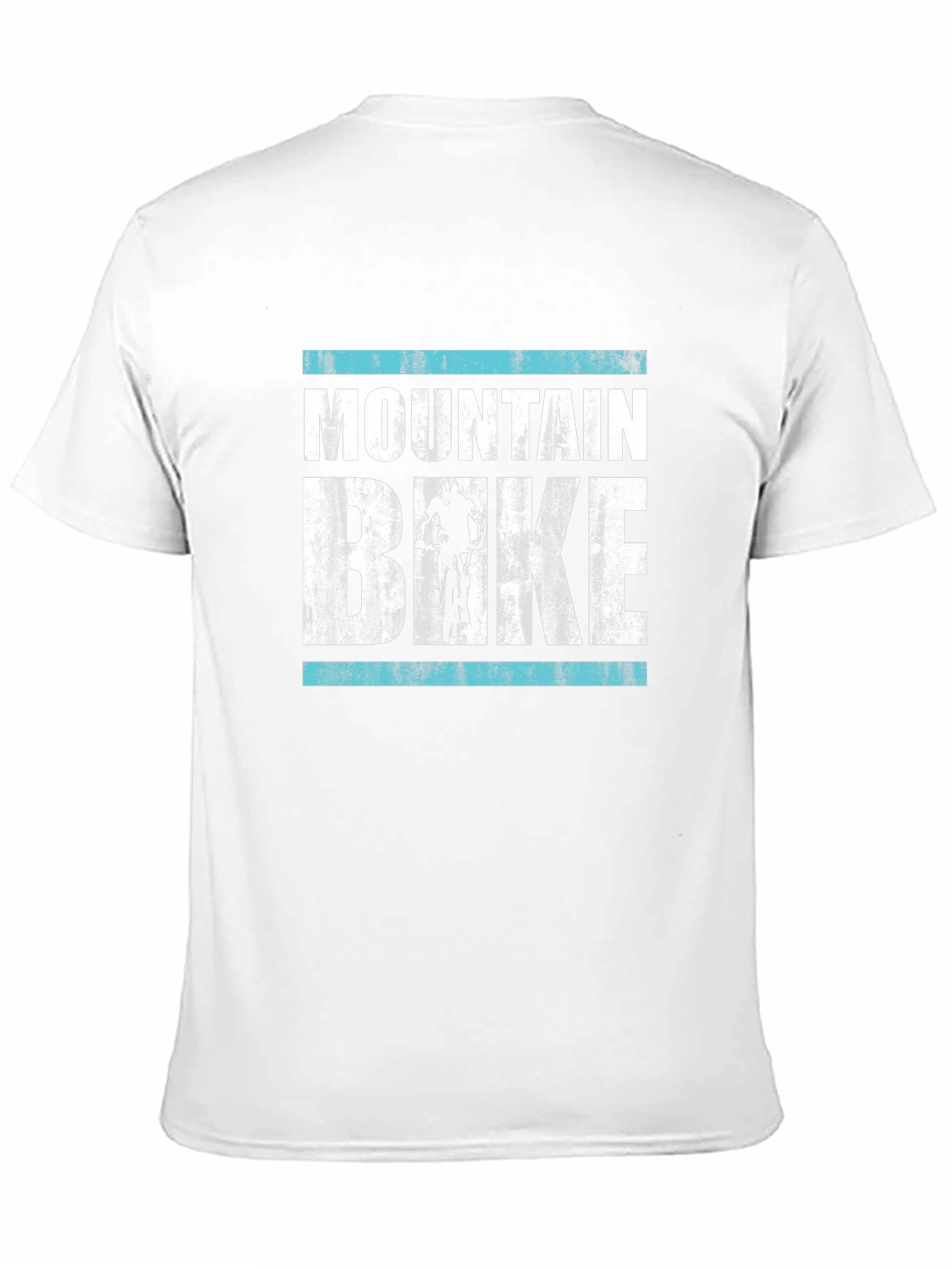 Black Mountain Bike Graphic Tee - Black view 11