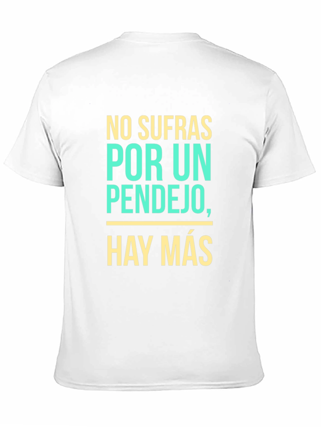 Black Funny Spanish Quote Graphic T-Shirt view 11