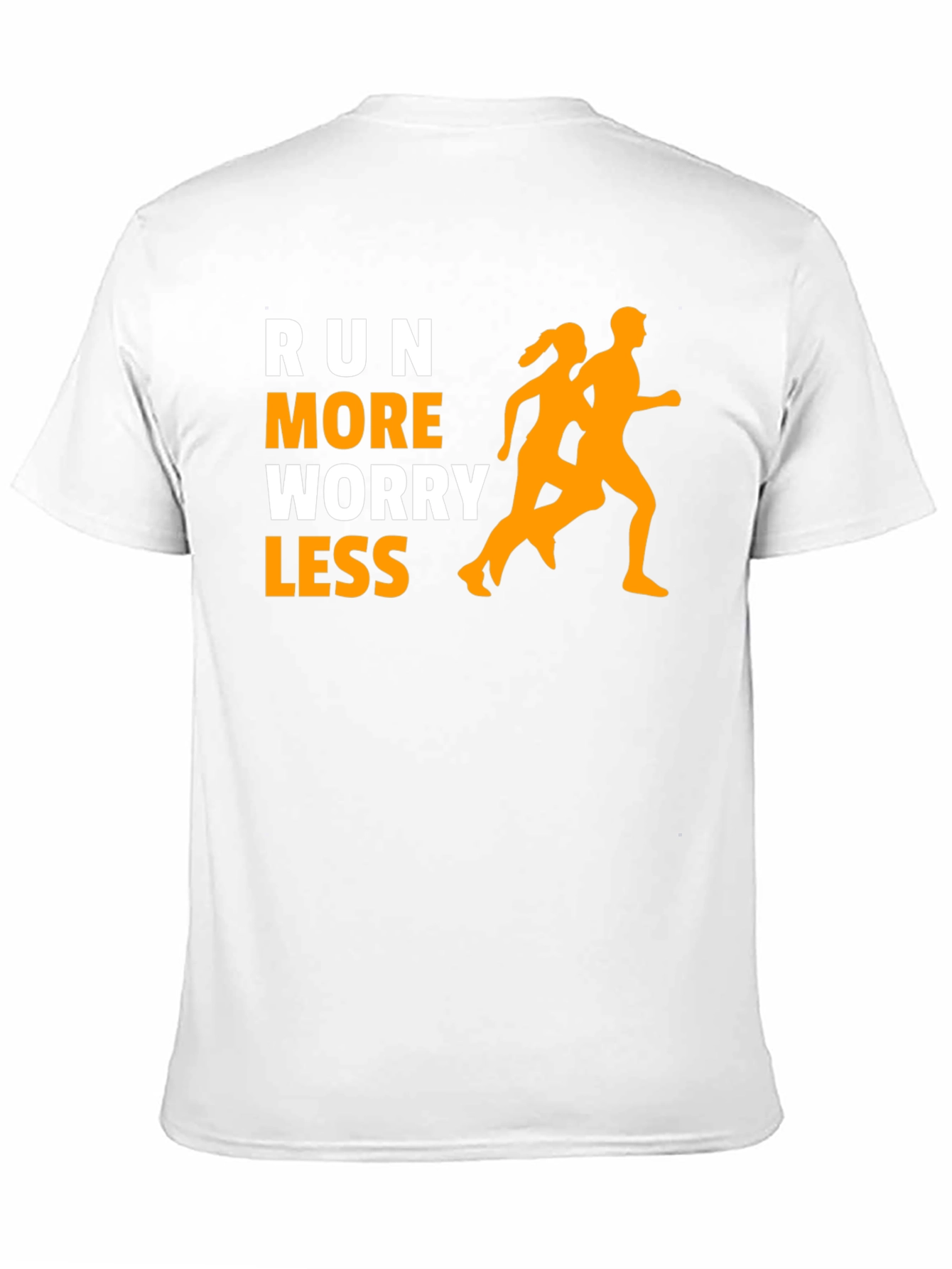Run More Worry Less T-Shirt - Fitness Motivation - 11