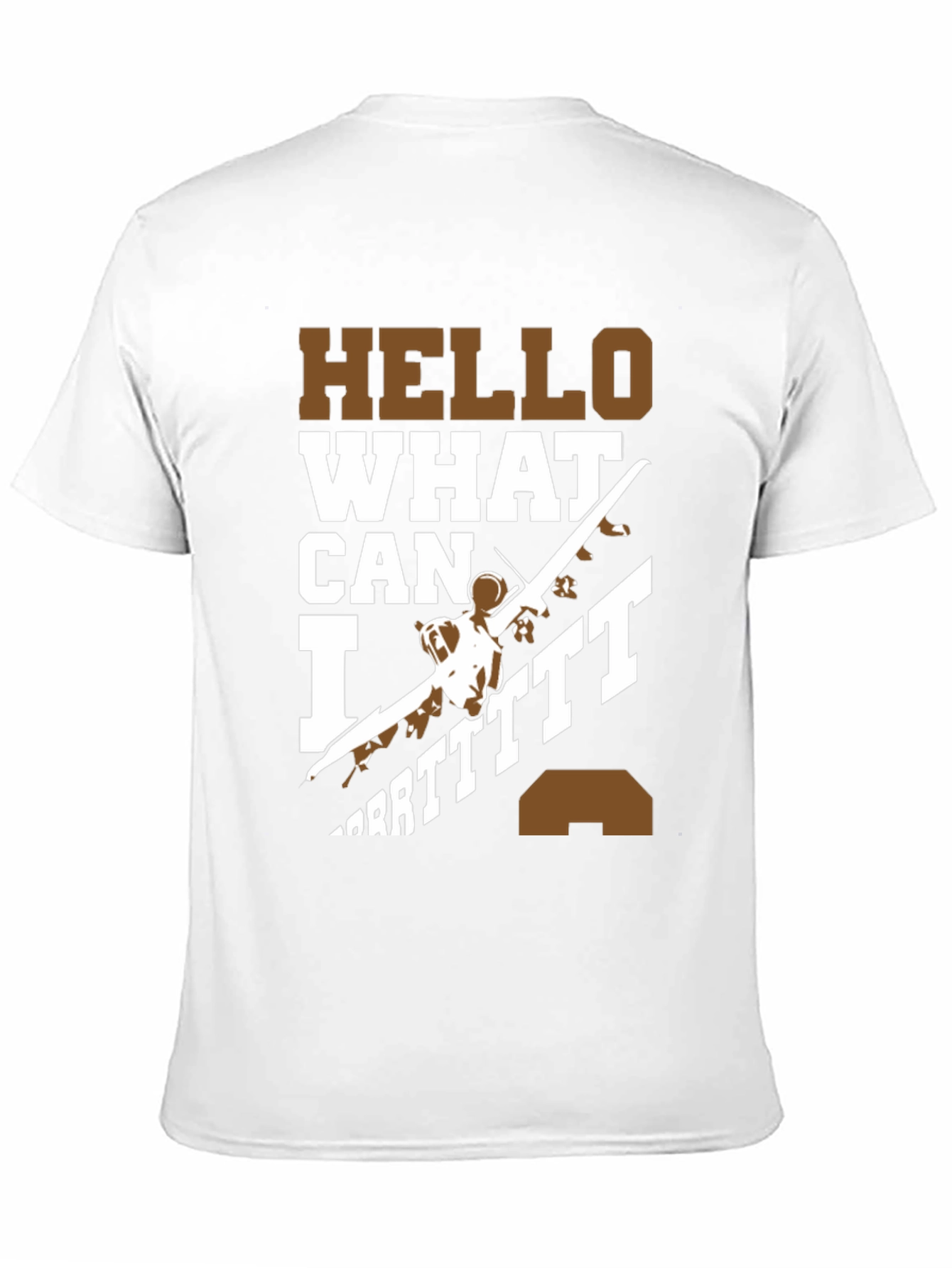 Black Hello What Can I Do T-Shirt view 11