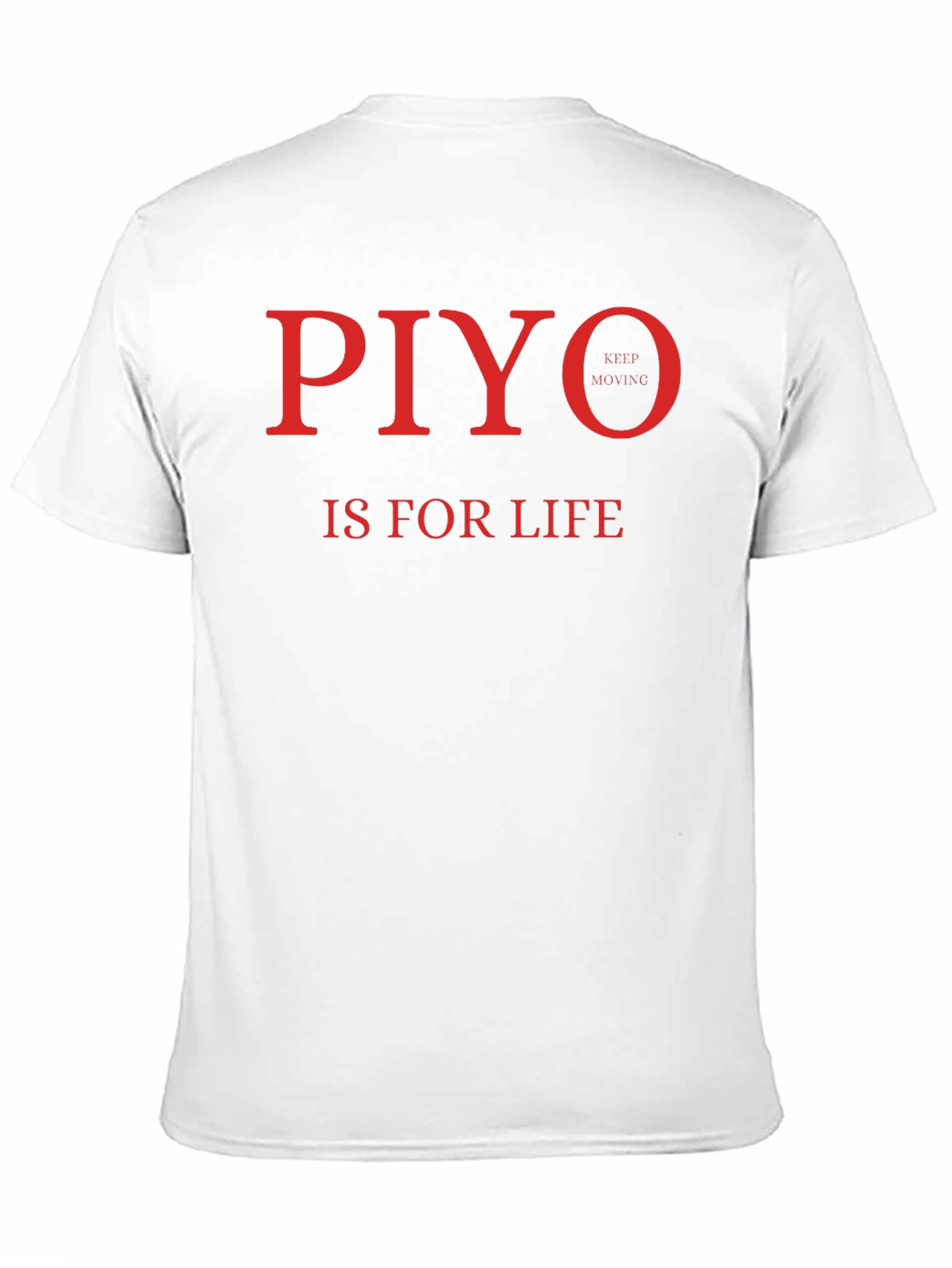 Black Piyo is for Life Black T-Shirt view 11