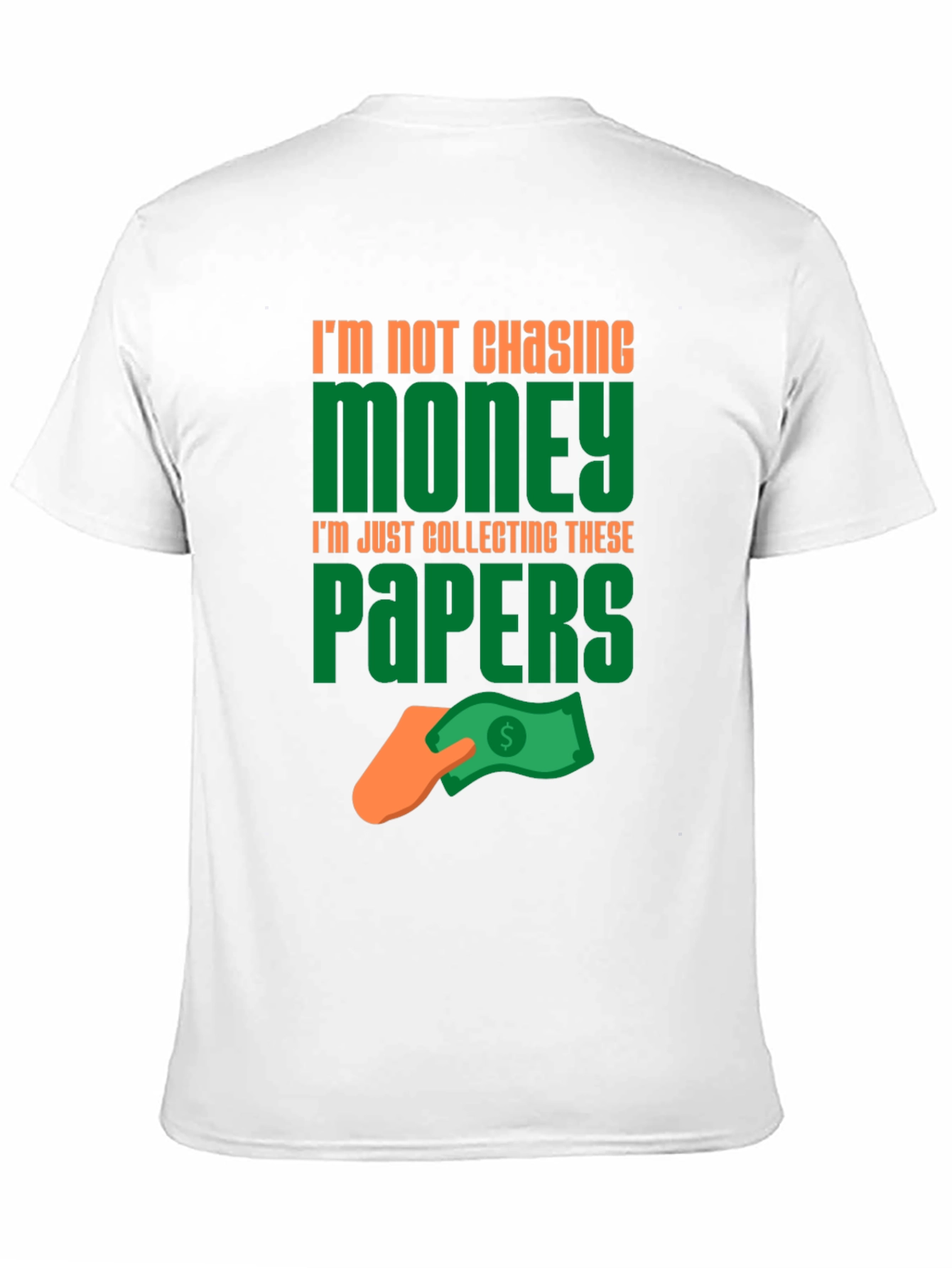 Black Funny Money Collecting Graphic T-Shirt view 11
