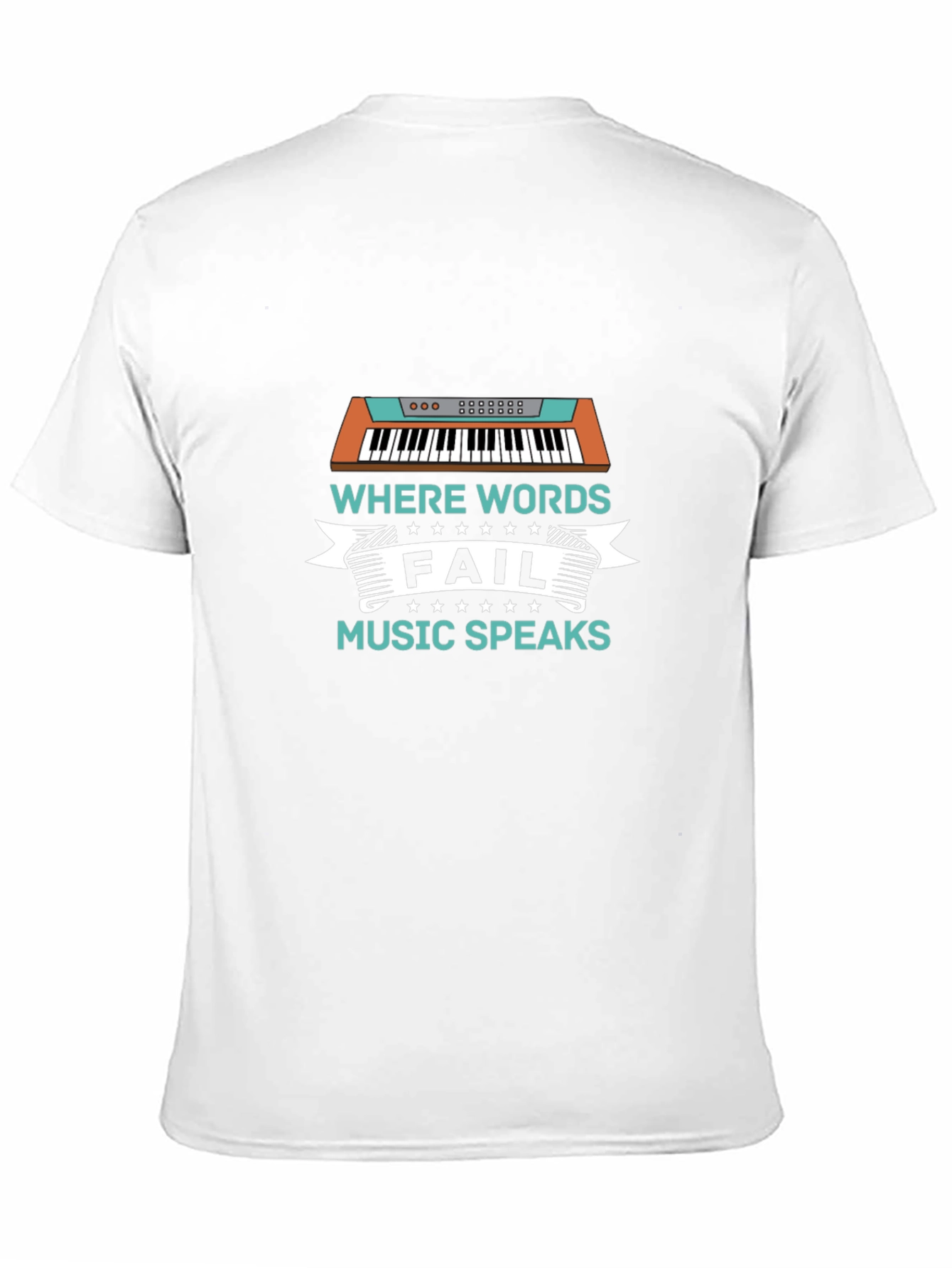 Black Music Speaks T-Shirt view 11