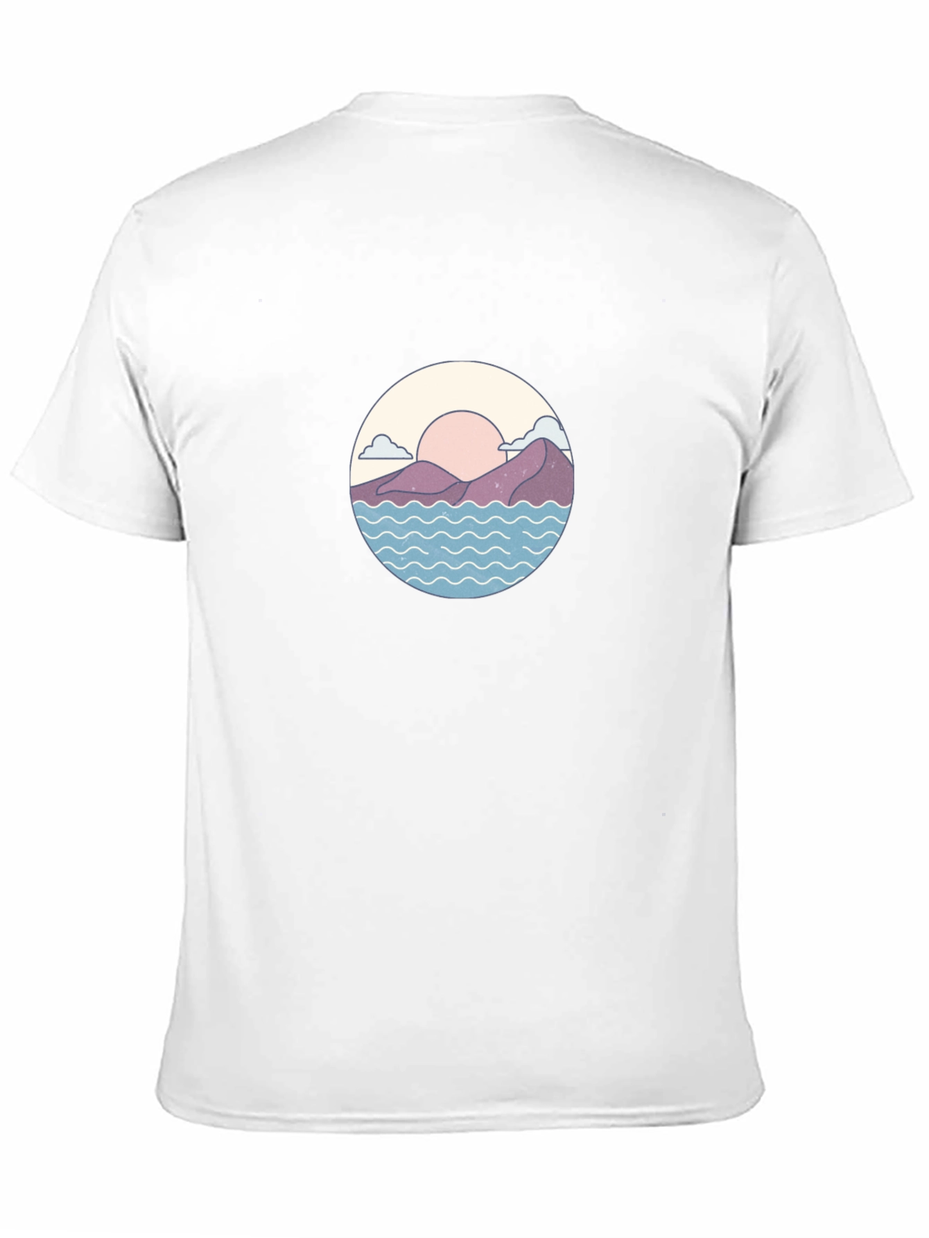 Sunset Wave Graphic Tee - 11
