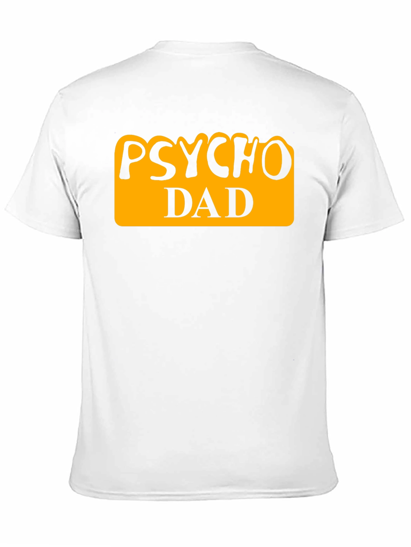 Black Psycho Dad Graphic Tee - Funny Father's Day Shirt view 11