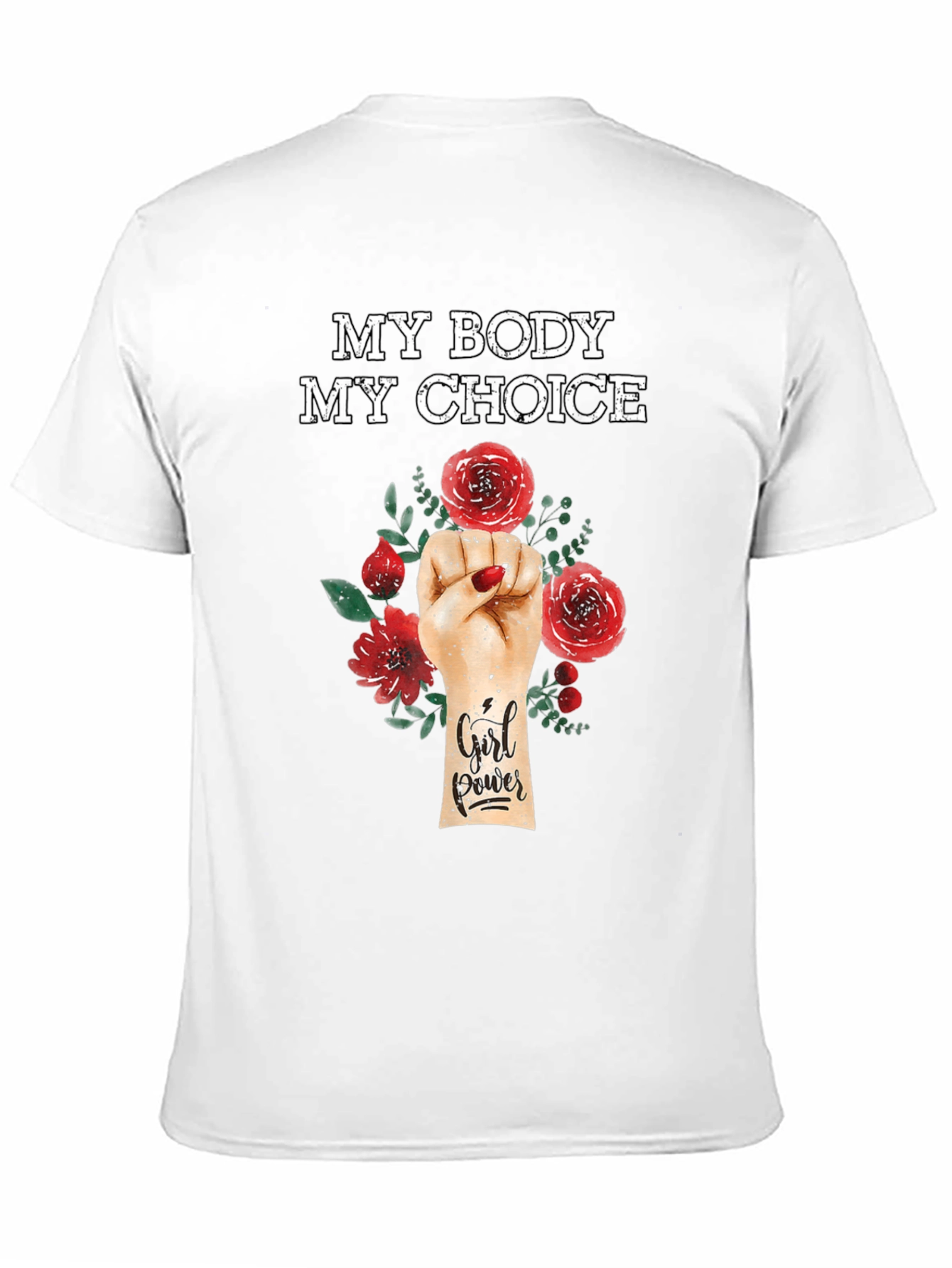 Black My Body My Choice Graphic T-Shirt view 11