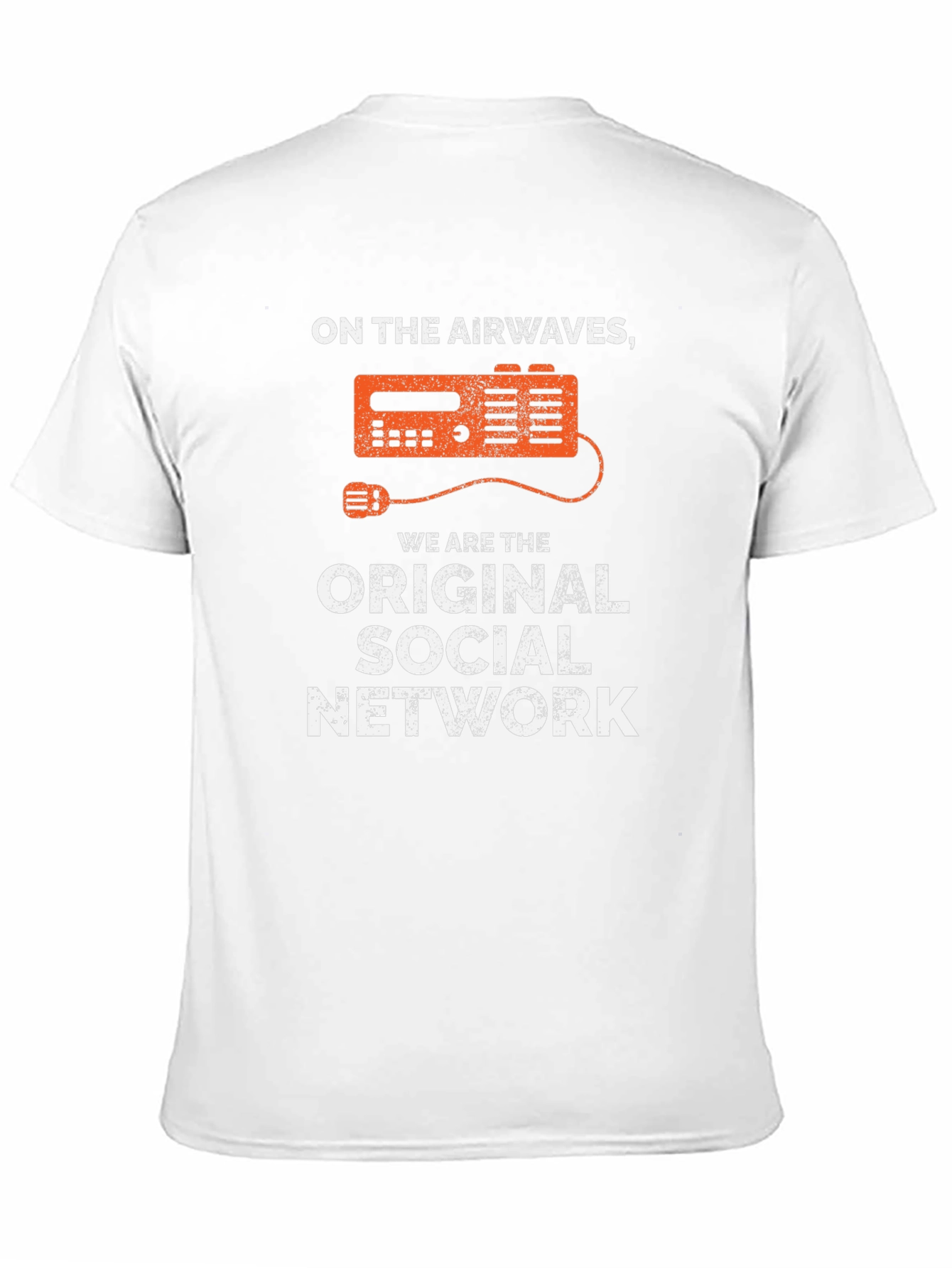Black On the Airwaves Original Social Network T-Shirt view 11