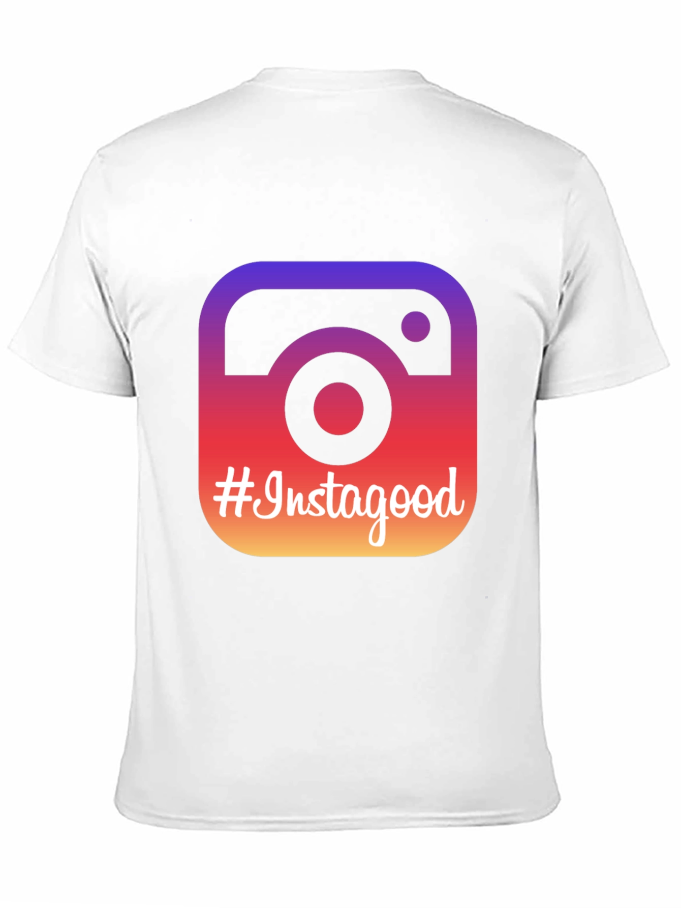 Black Instagood Graphic Tee - Stylish Black T-Shirt view 11