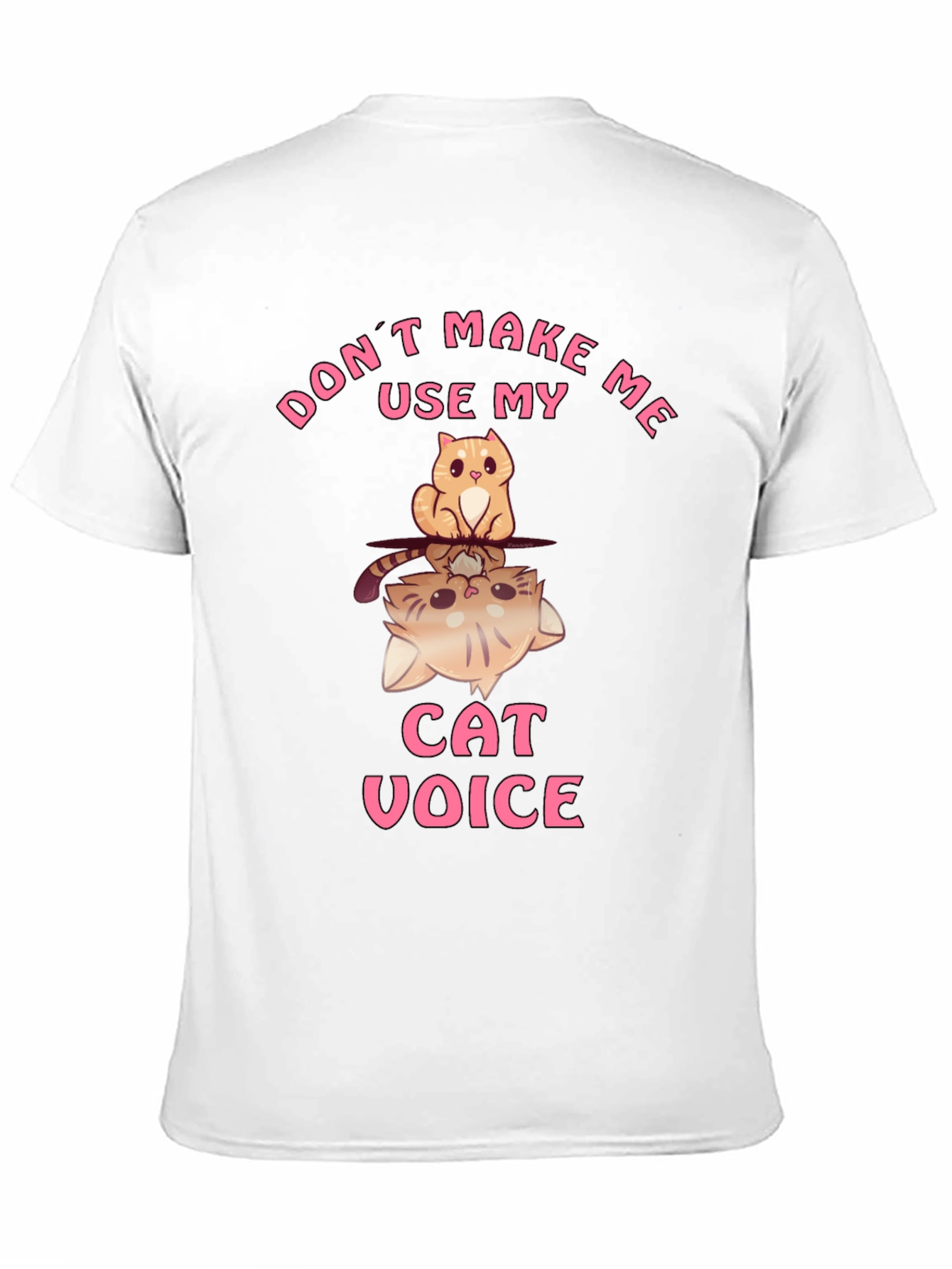 Black Don't Make Me Use My Cat Voice T-Shirt view 11