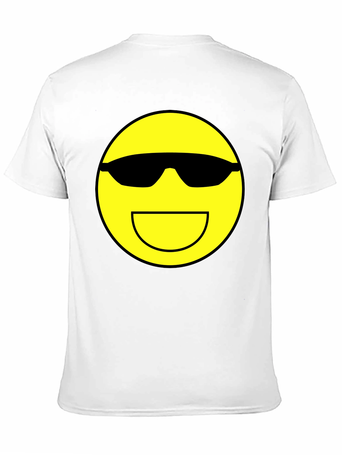 Black Cool Emoji Graphic Tee - Black view 11