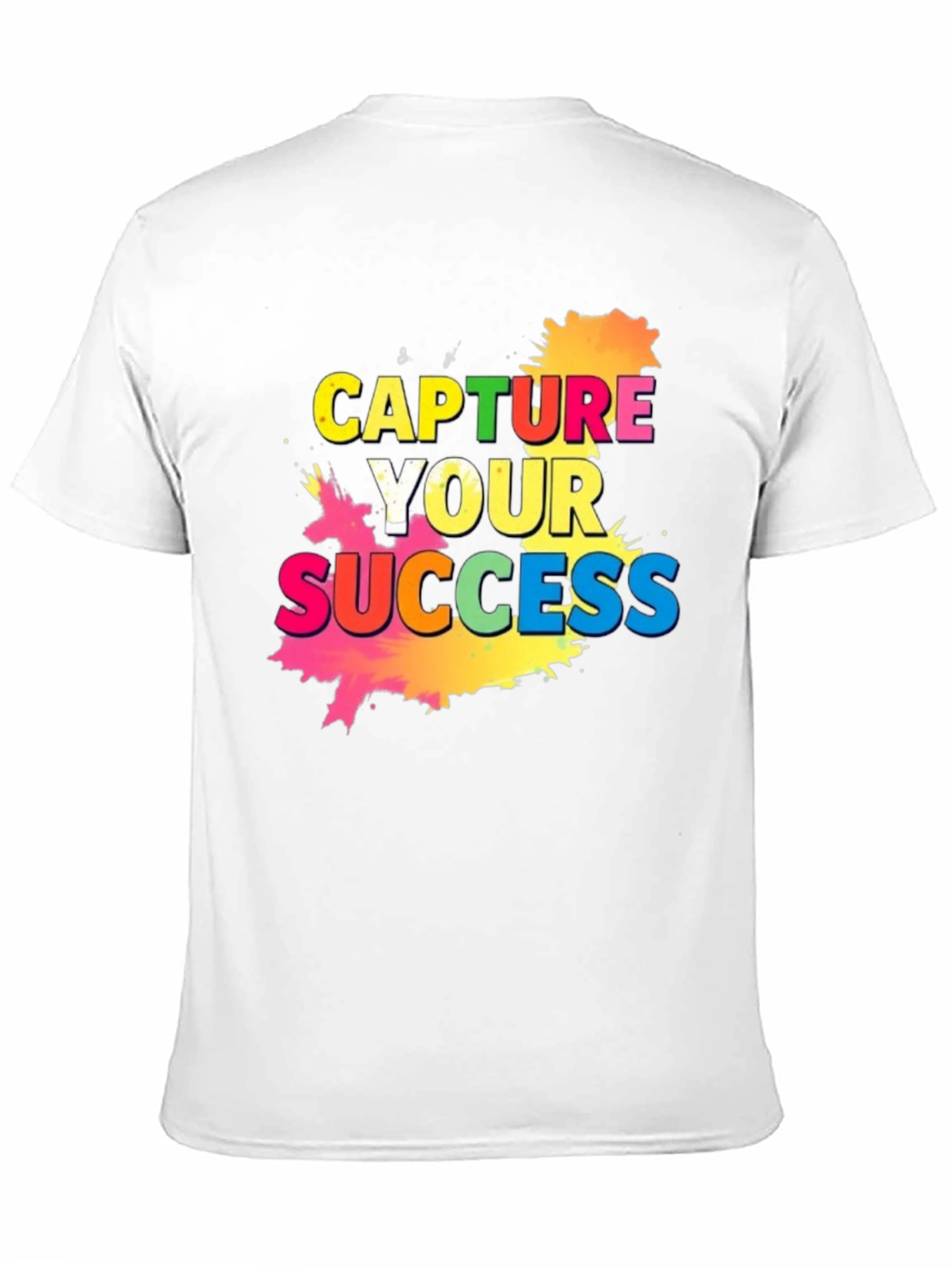 Black Capture Your Success Graphic Tee view 11