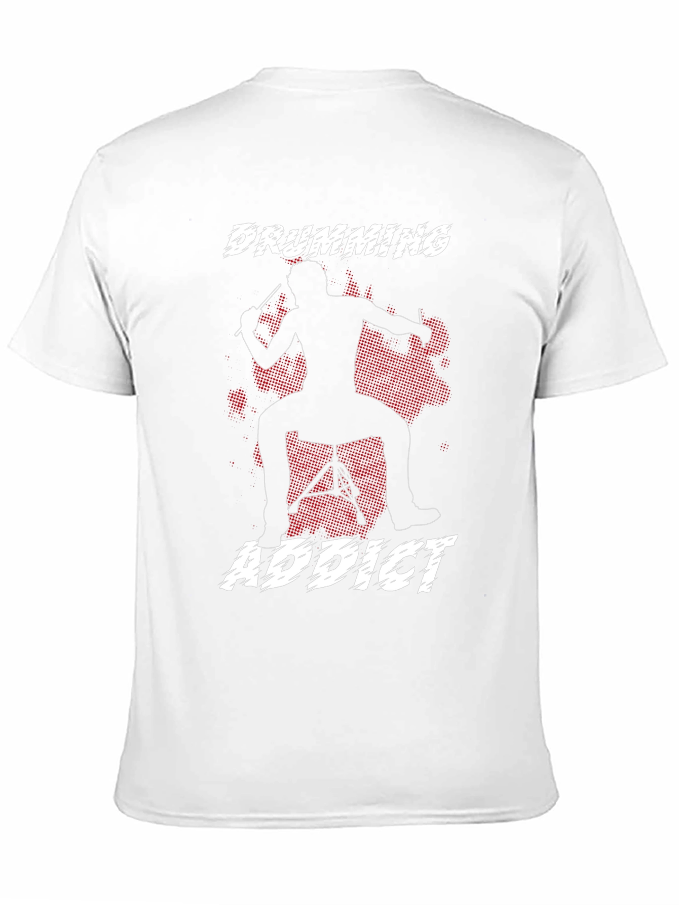 Black Drumming Addict T-Shirt - Musician Tee view 11