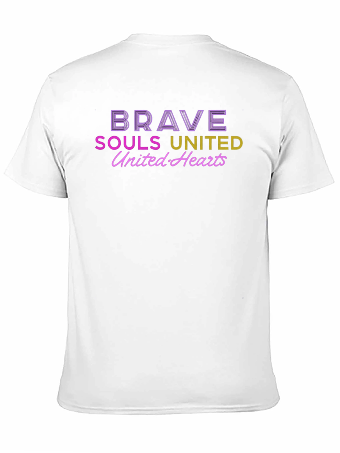 Black Brave Souls United Graphic T-Shirt - Black view 11