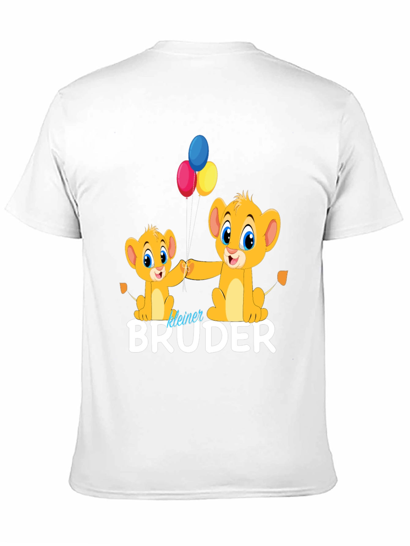 Black Lion King "kleiner BRUDER" T-Shirt view 11