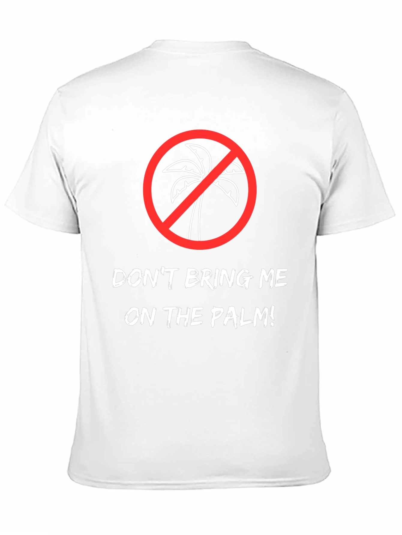 Black Don't Bring Me on the Palm! Graphic Tee view 11