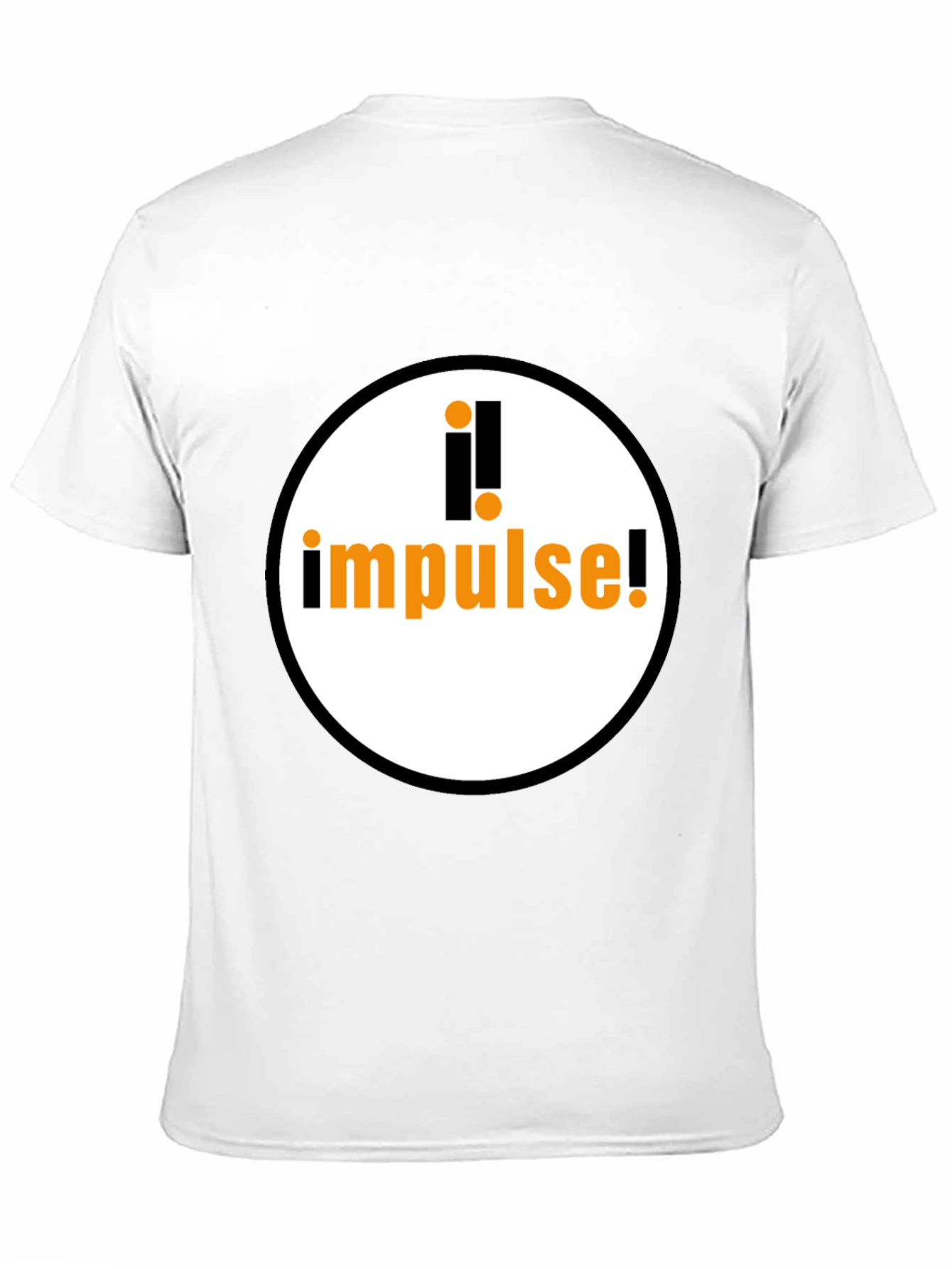 Black Impulse Graphic T-Shirt - Black Cotton Blend view 11