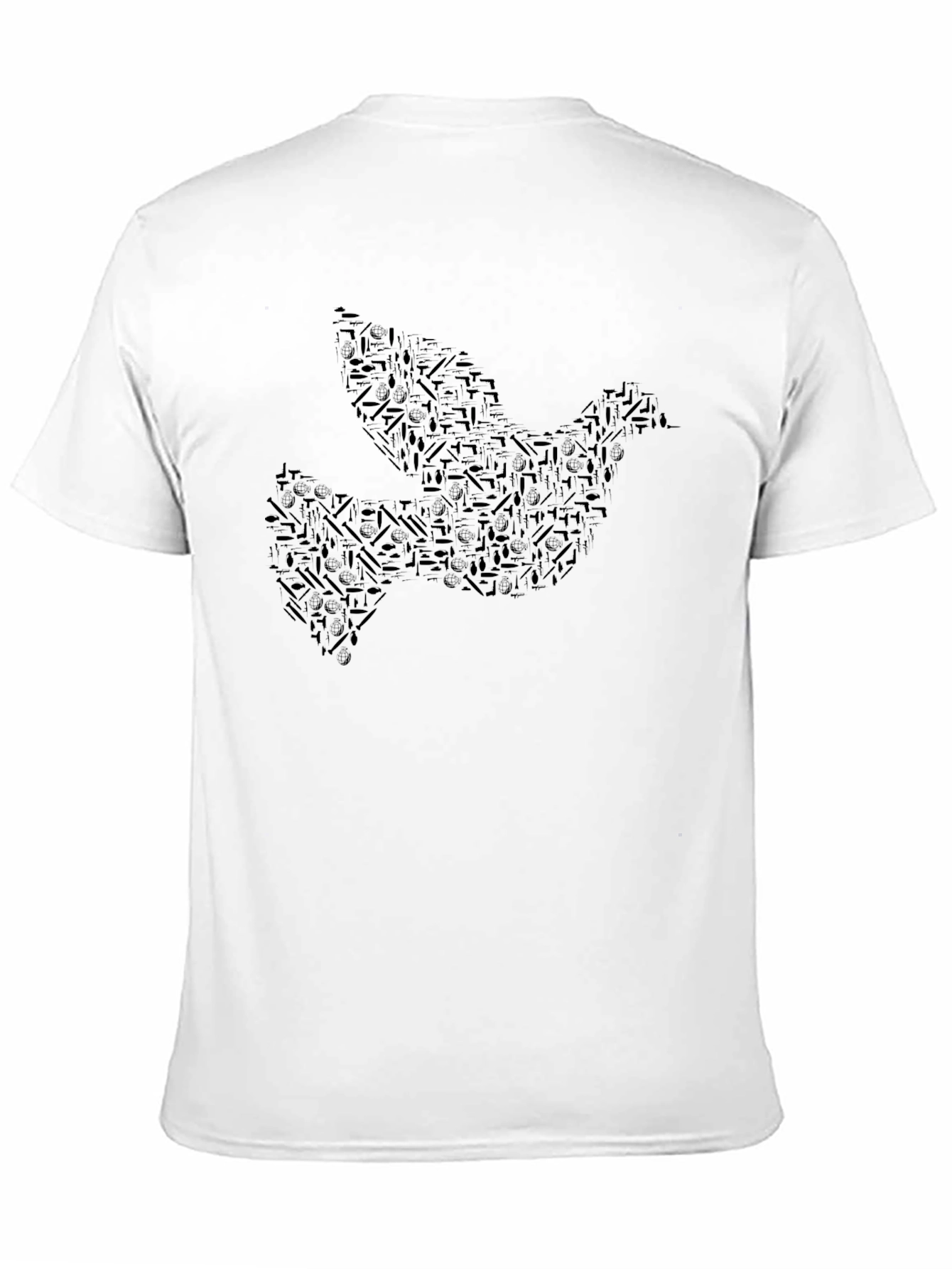 Black Dove Graphic Black T-Shirt view 11