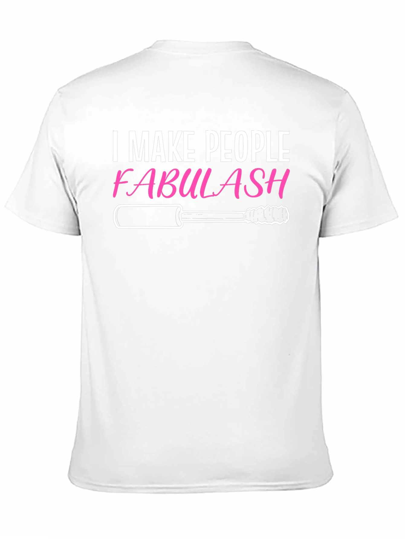 Black Fabulash Makeup Artist Graphic Tee - Black view 11