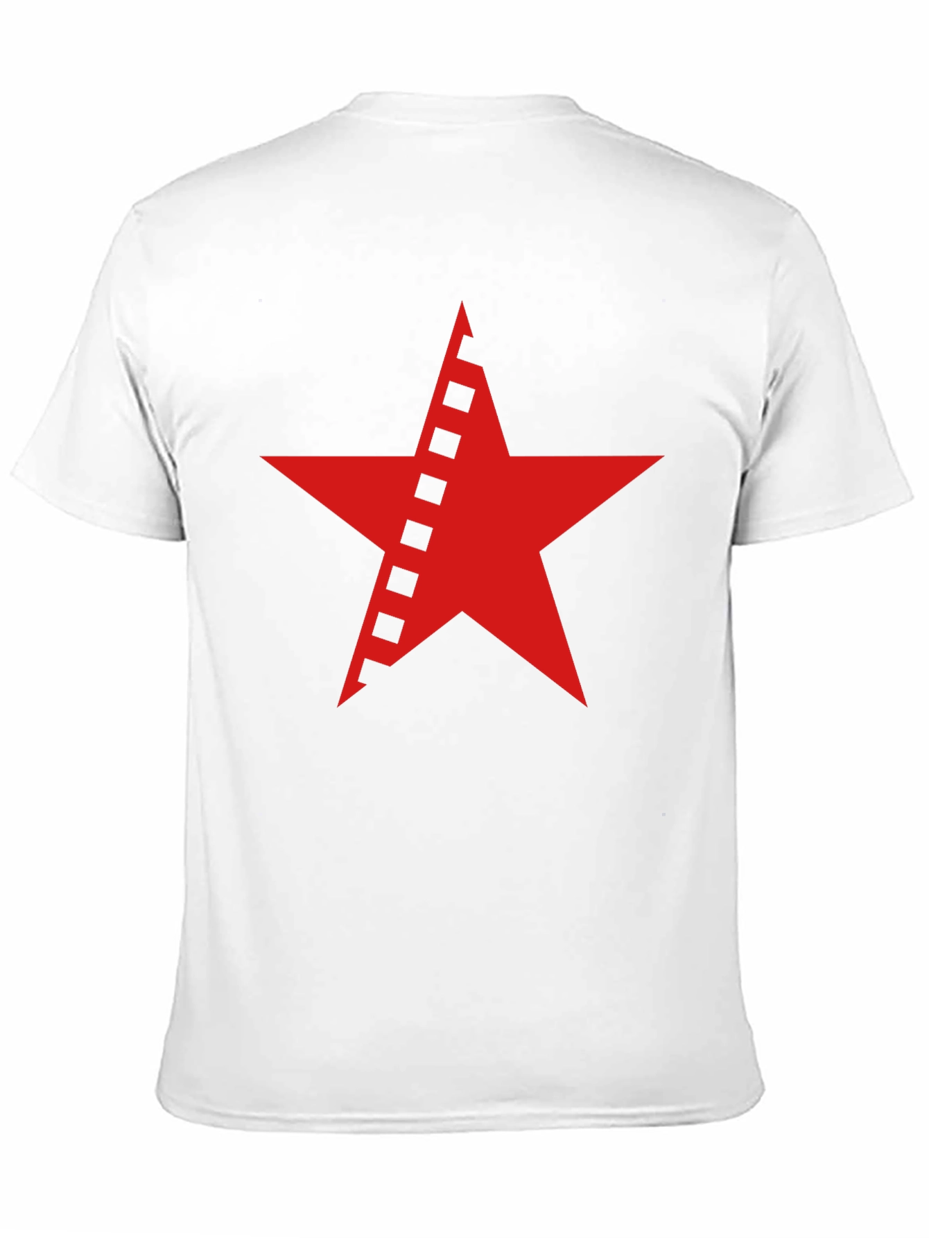 Black Red Star Graphic Black T-Shirt view 11