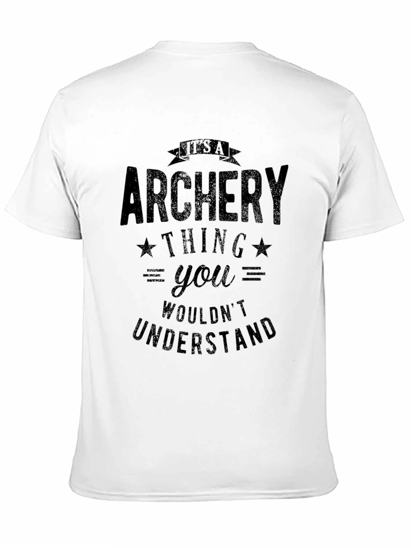 Black Archery Thing T-Shirt - Black view 11