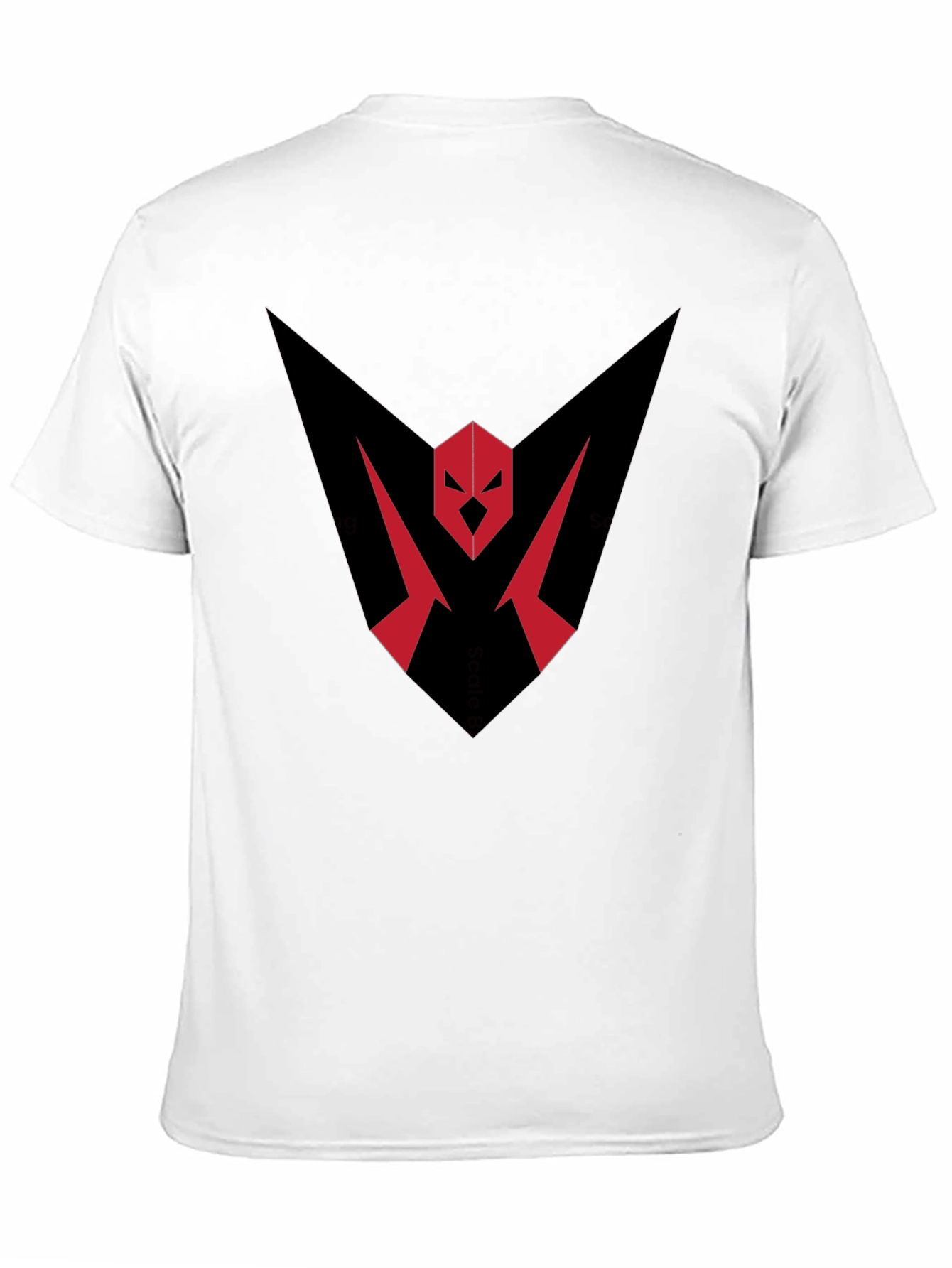 Black Bold Graphic Tee - Red & Black view 11