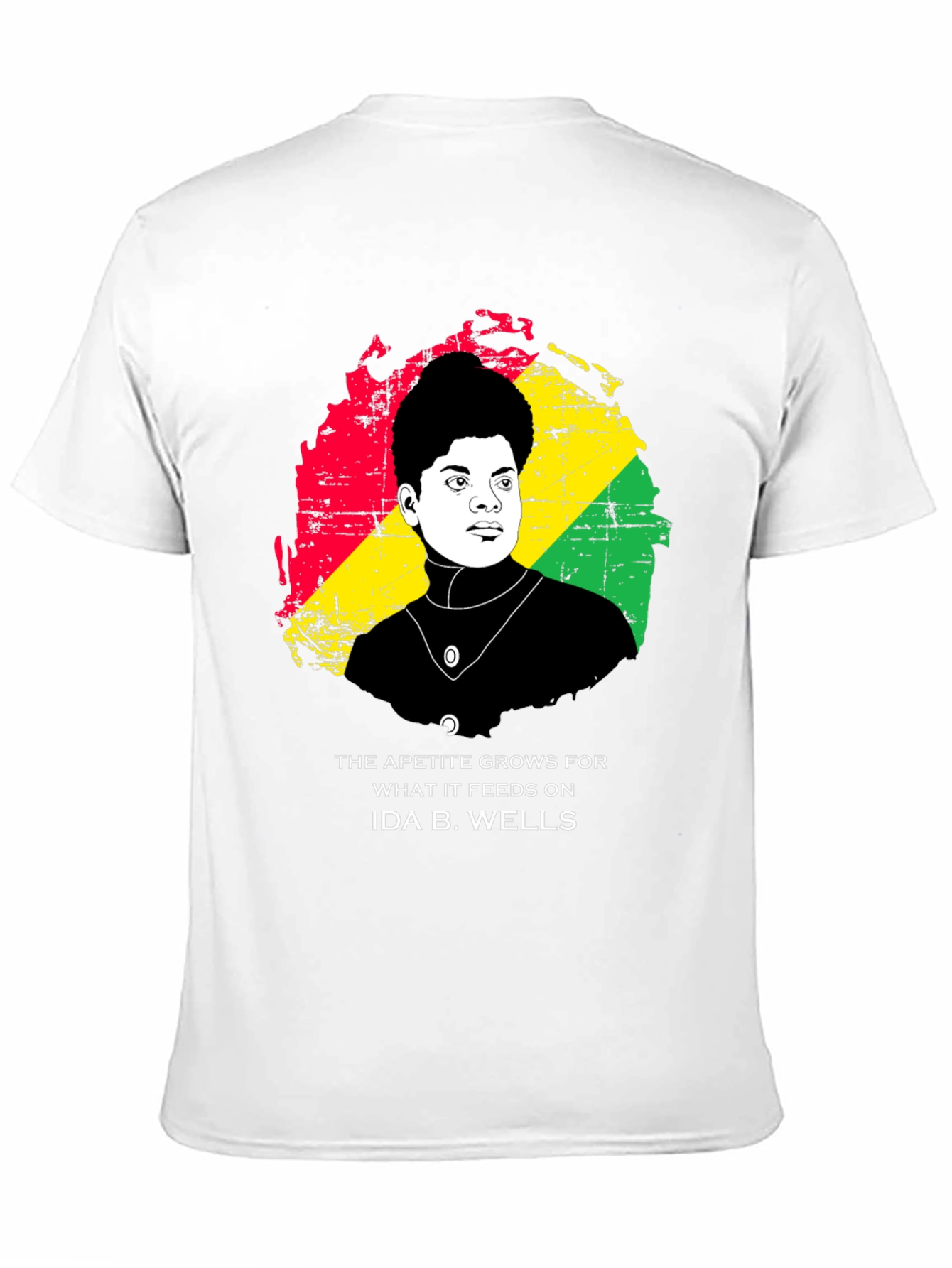 Black Ida B. Wells Graphic T-Shirt - Black view 11