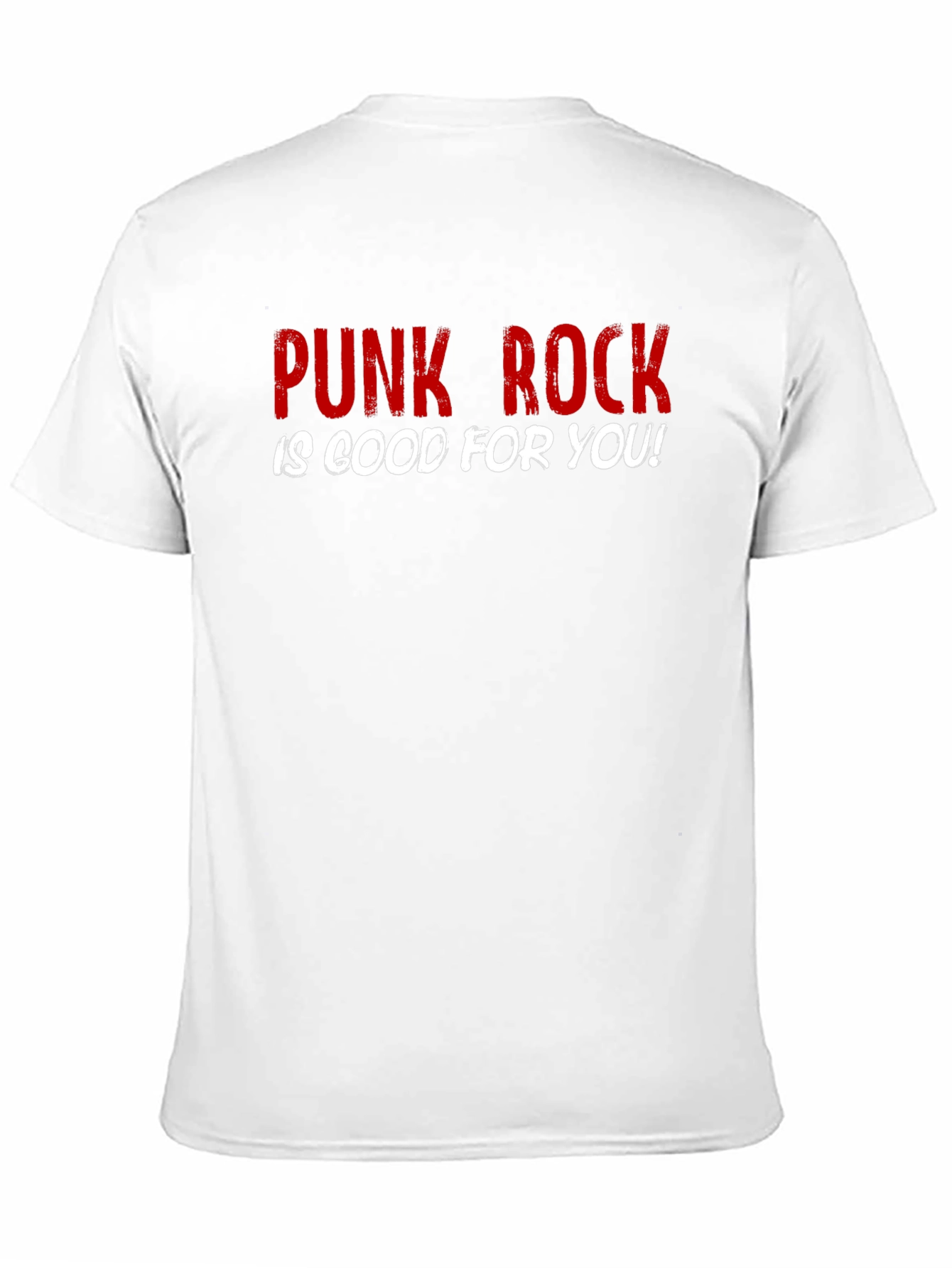 Black Punk Rock is Good For You Black T-Shirt view 11