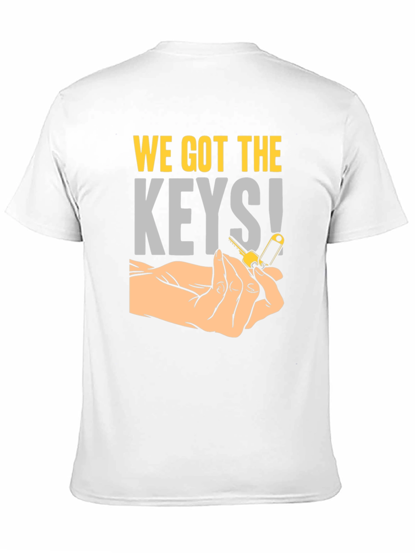 Black We Got The Keys T-Shirt view 11
