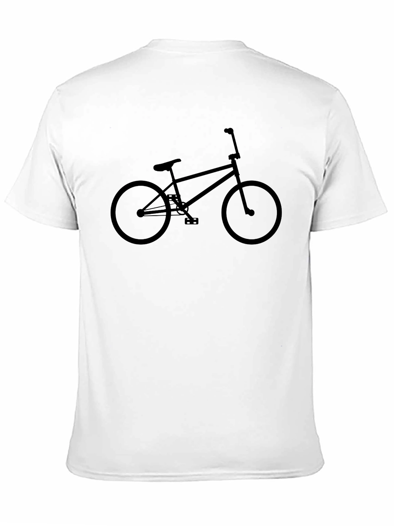 Black Black BMX Bike Graphic Tee - Casual Style view 11