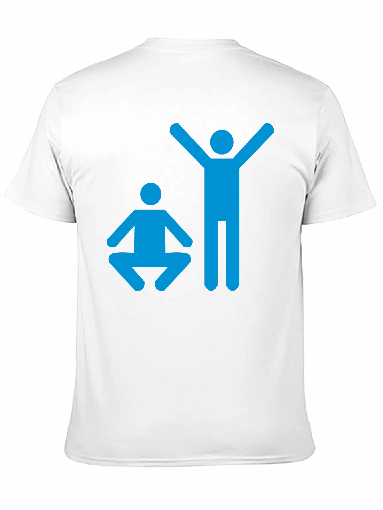 Black Yoga Pose Graphic T-Shirt - Black Cotton Tee view 11