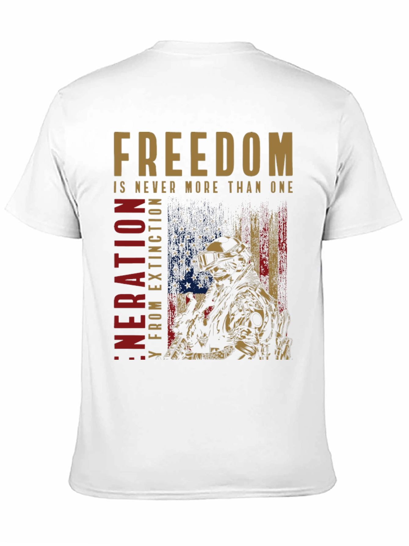 Black Freedom Generation T-Shirt view 11