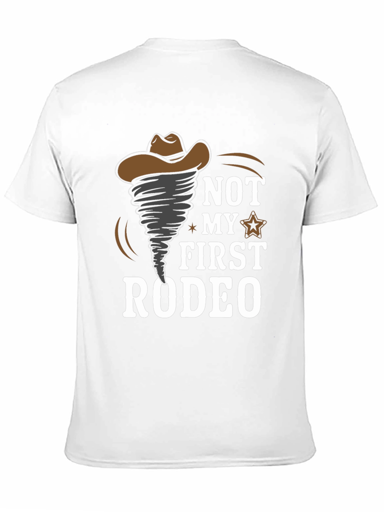 Black Not My First Rodeo Graphic T-Shirt view 11