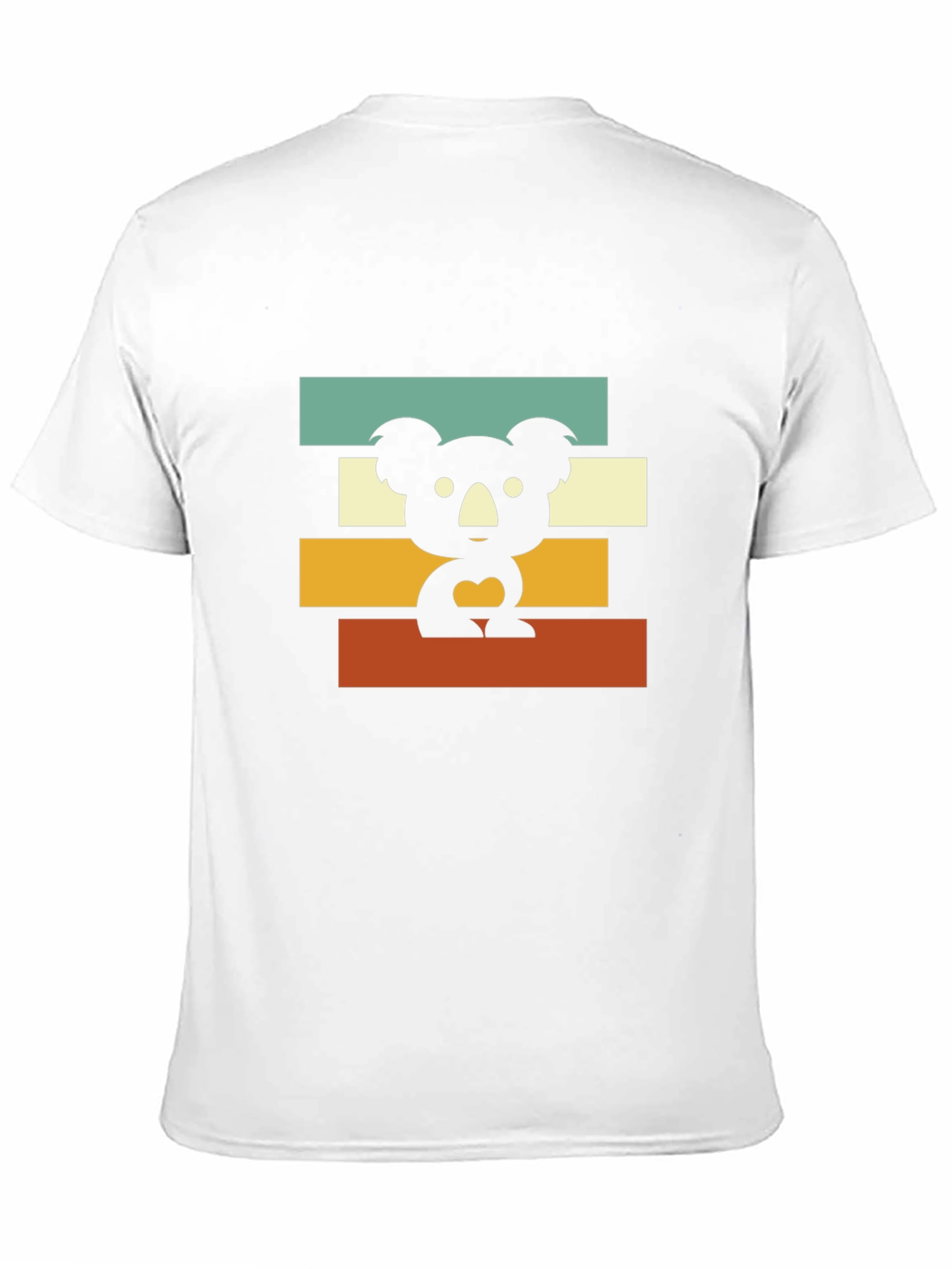 Black Retro Koala T-Shirt - Black Graphic Tee view 11